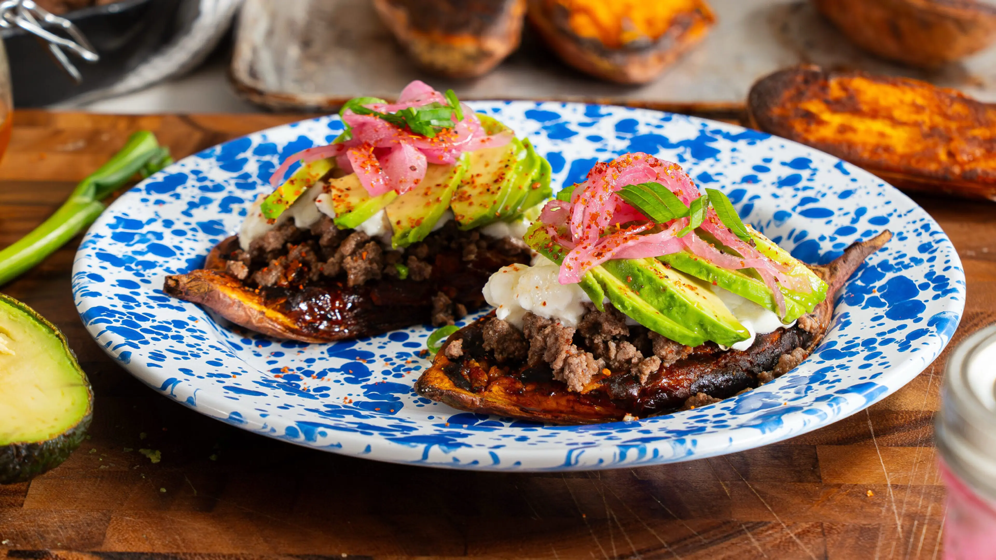 Stuffed Sweet Potatoes
