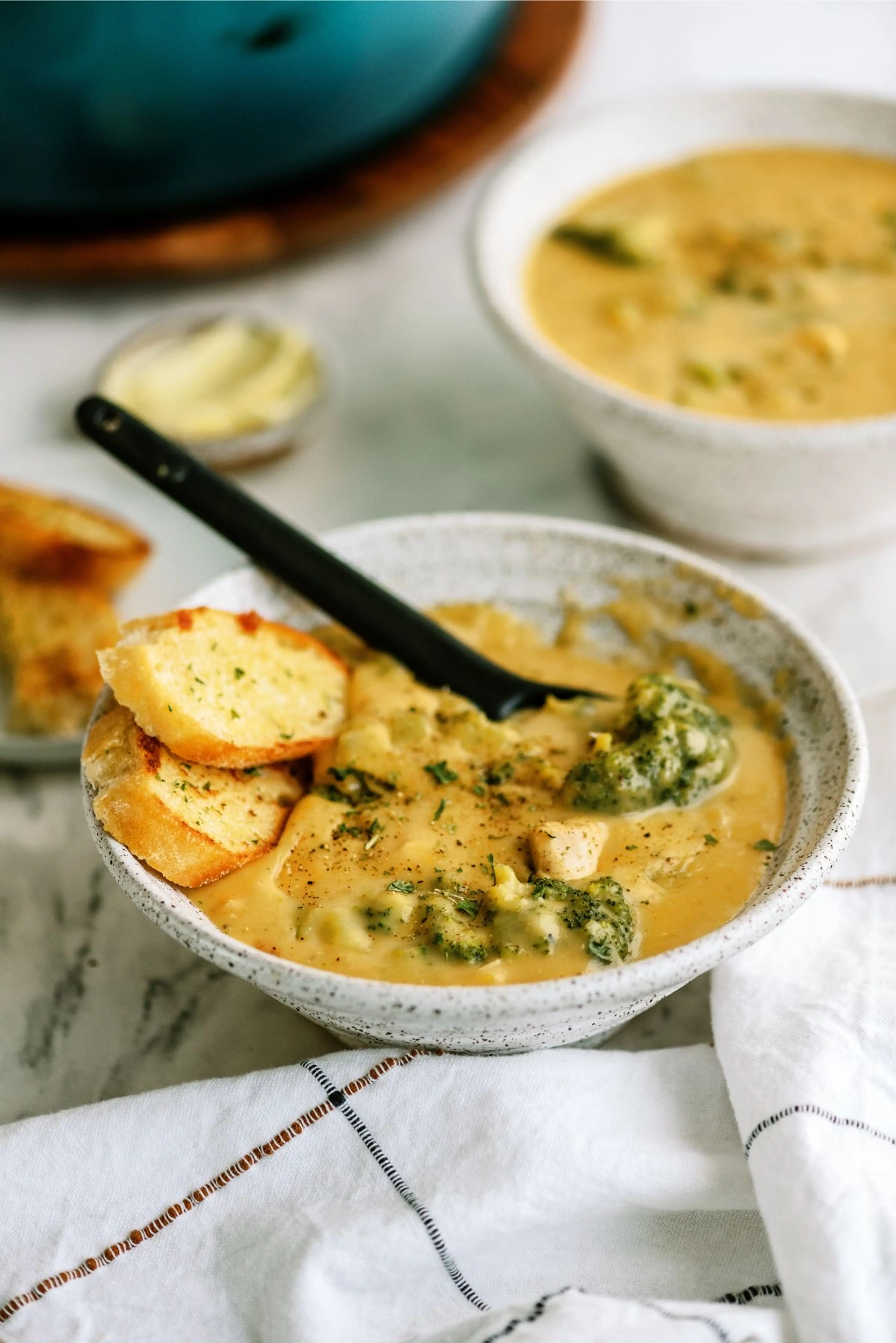 Chicken and Broccoli Cheese Soup