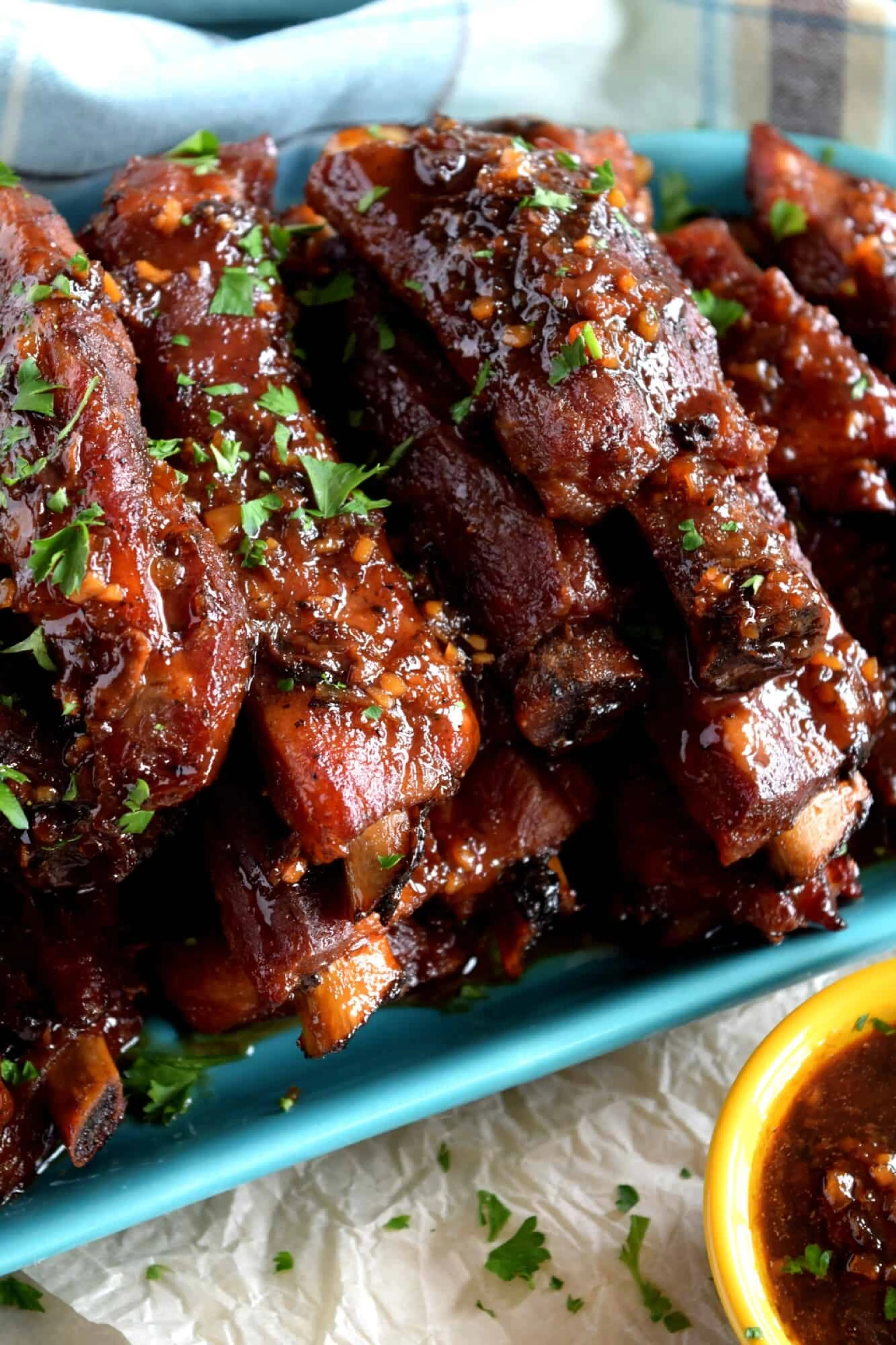 Copycat Chinese Restaurant Dry Garlic Ribs