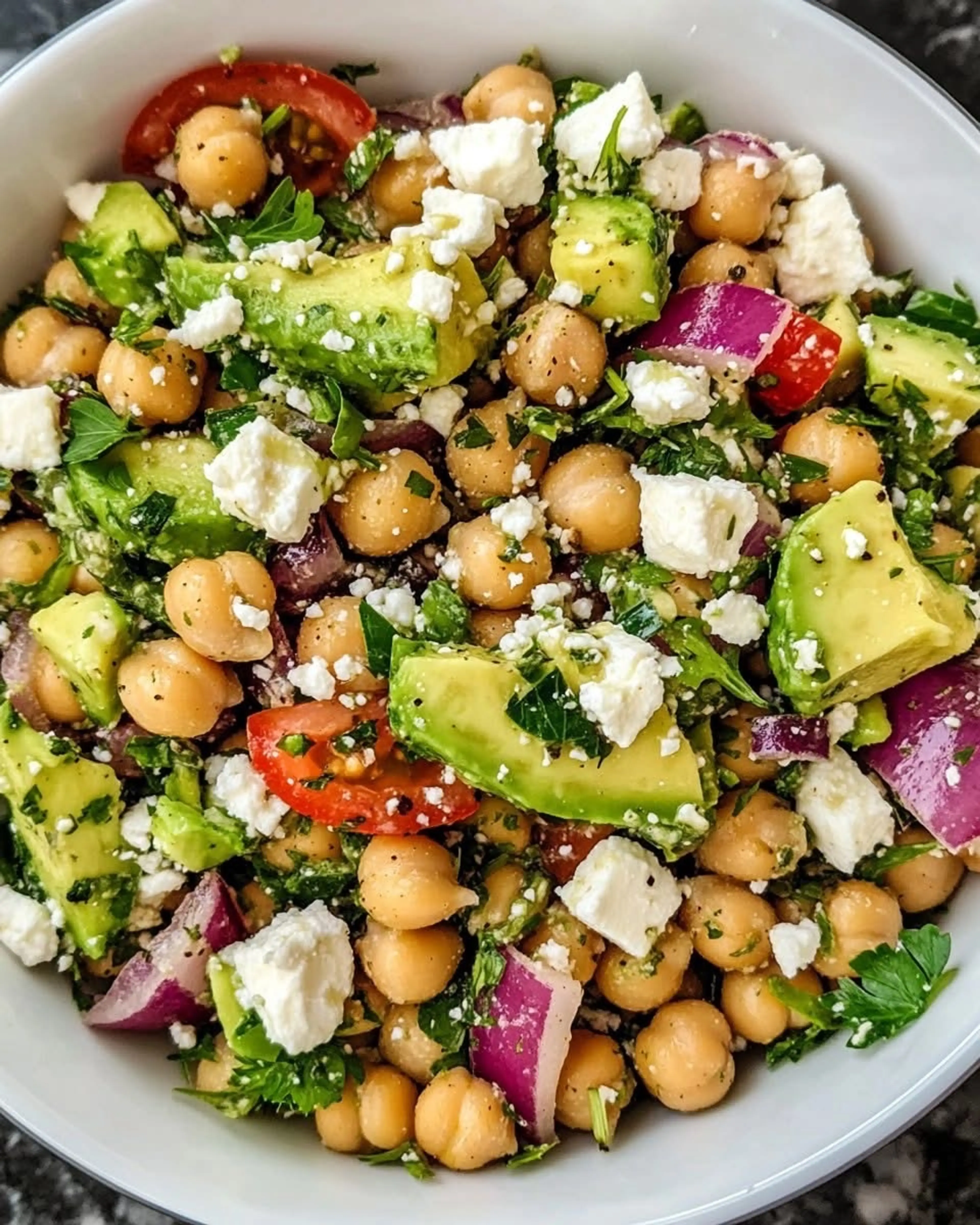 Chickpea And Avo Salad