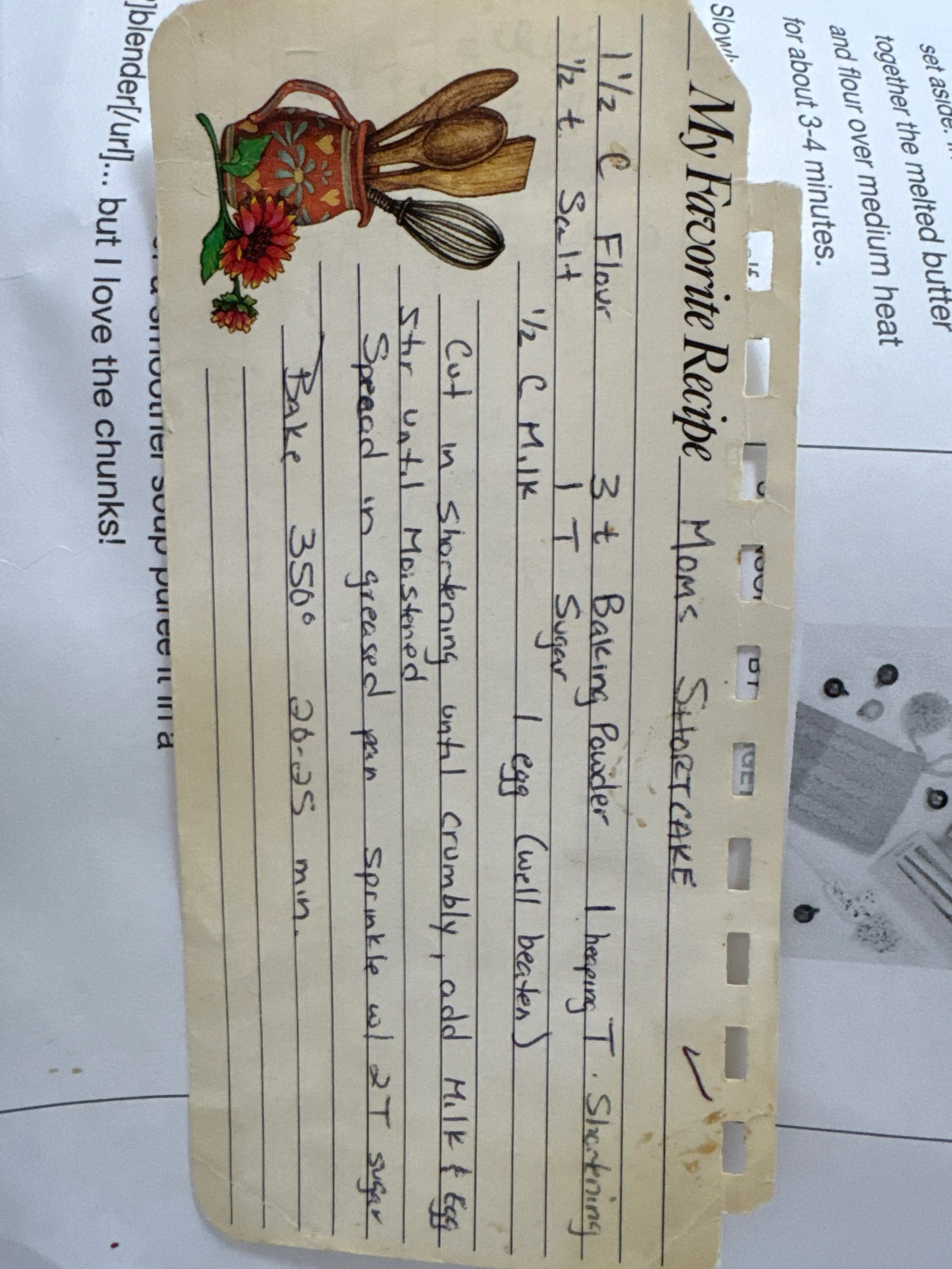 Ginger’s Shortcake