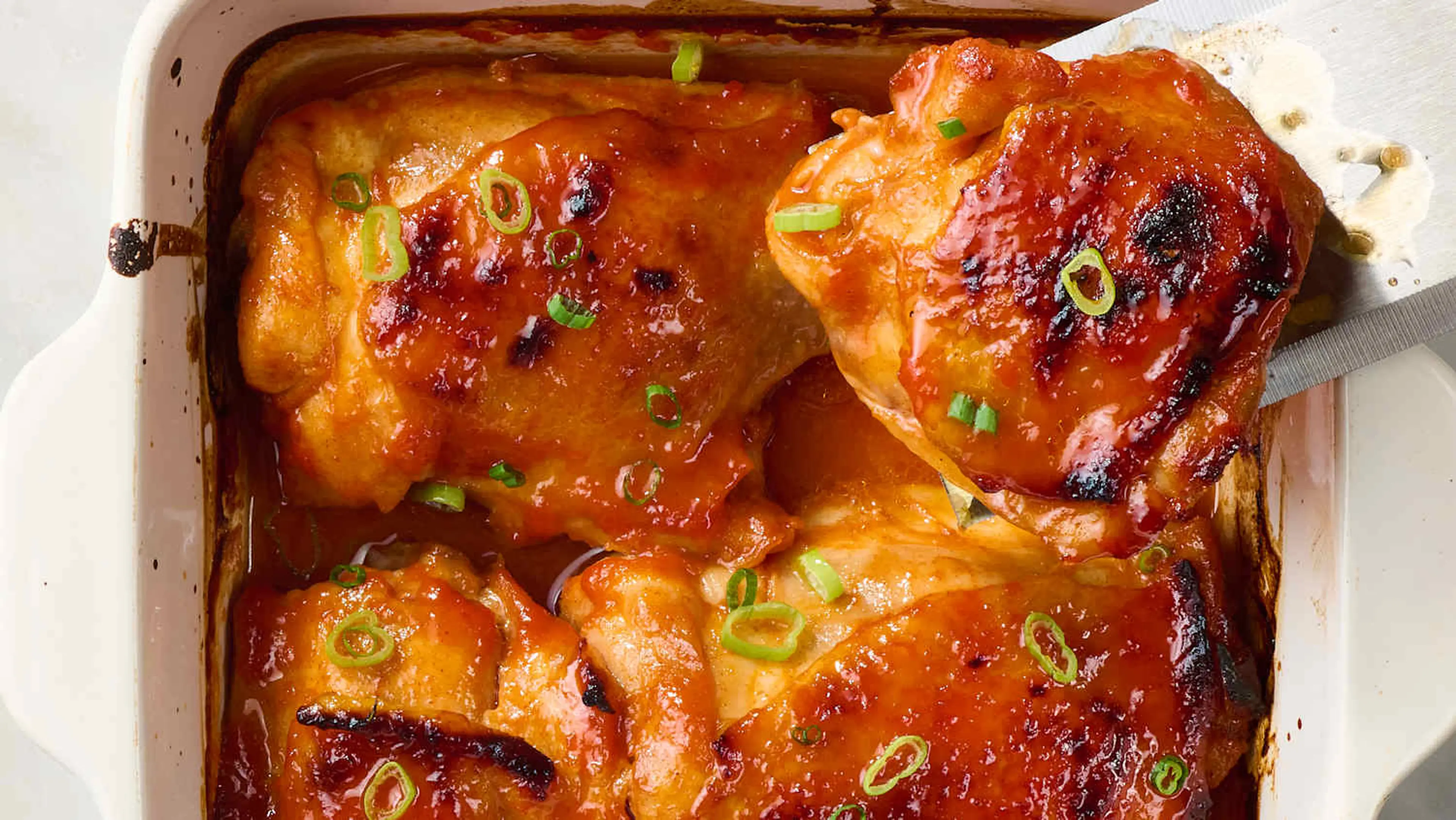 5-Ingredient Gochujang Chicken Thighs