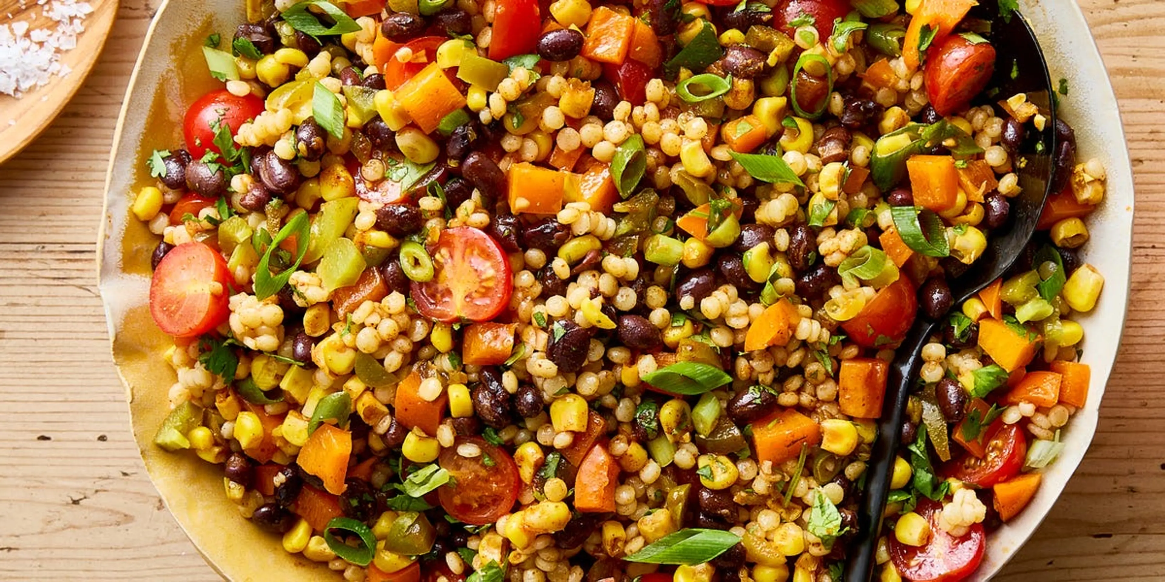 Cowboy Caviar Couscous Salad