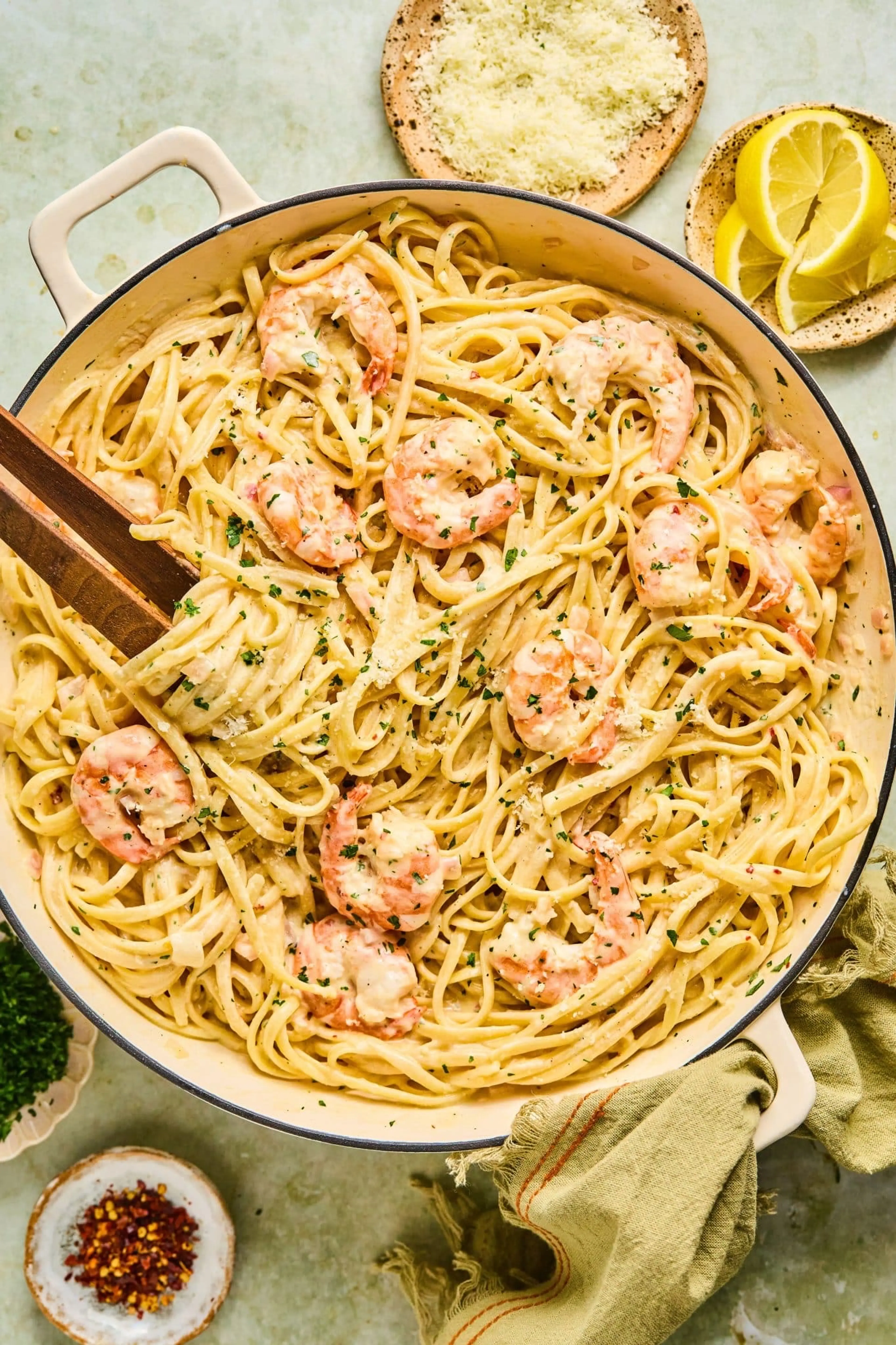 Shrimp Scampi Pasta