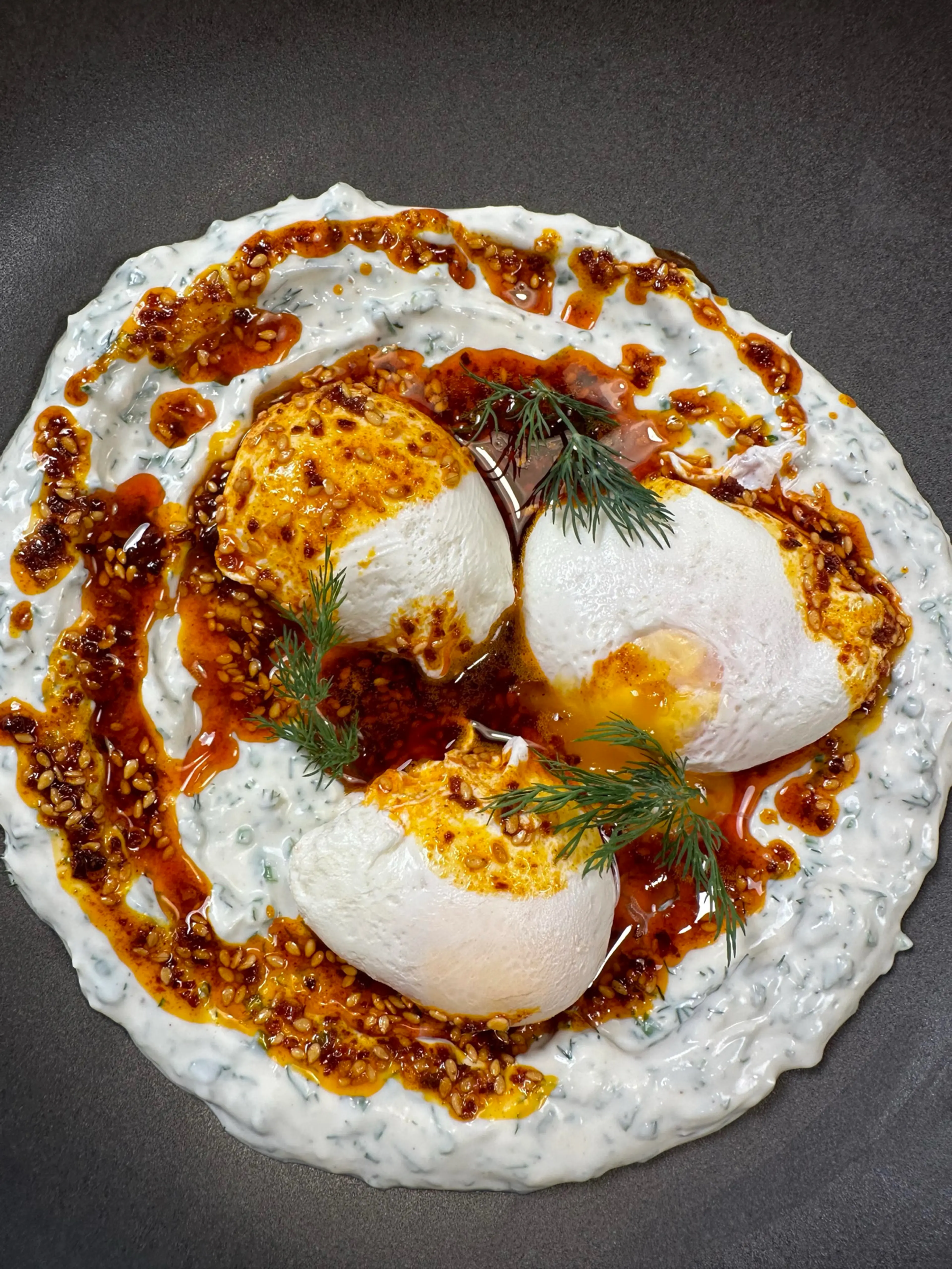 Çilbir (Turkish Eggs)