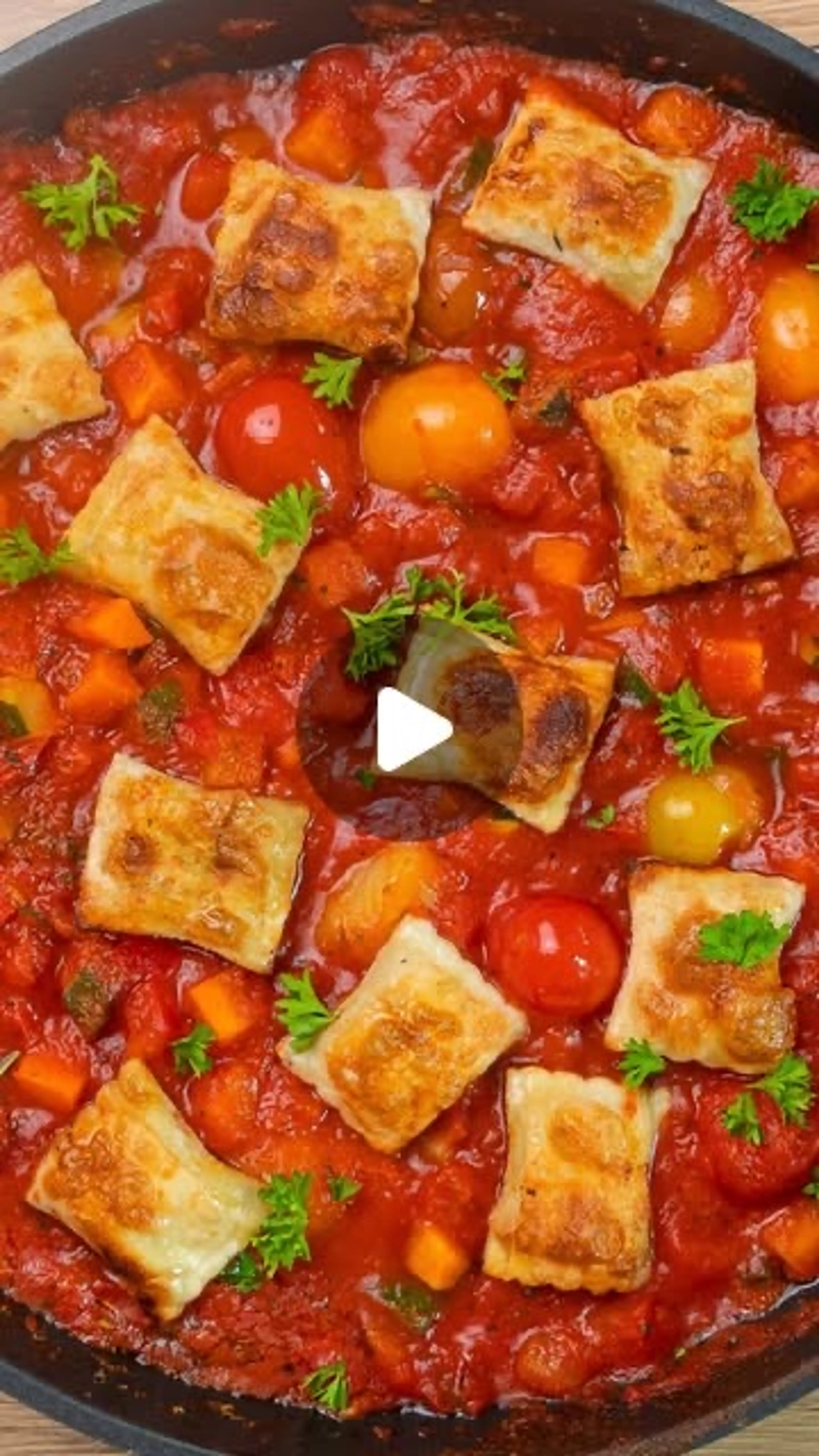 Geniale Mini-maultaschen-pfanne