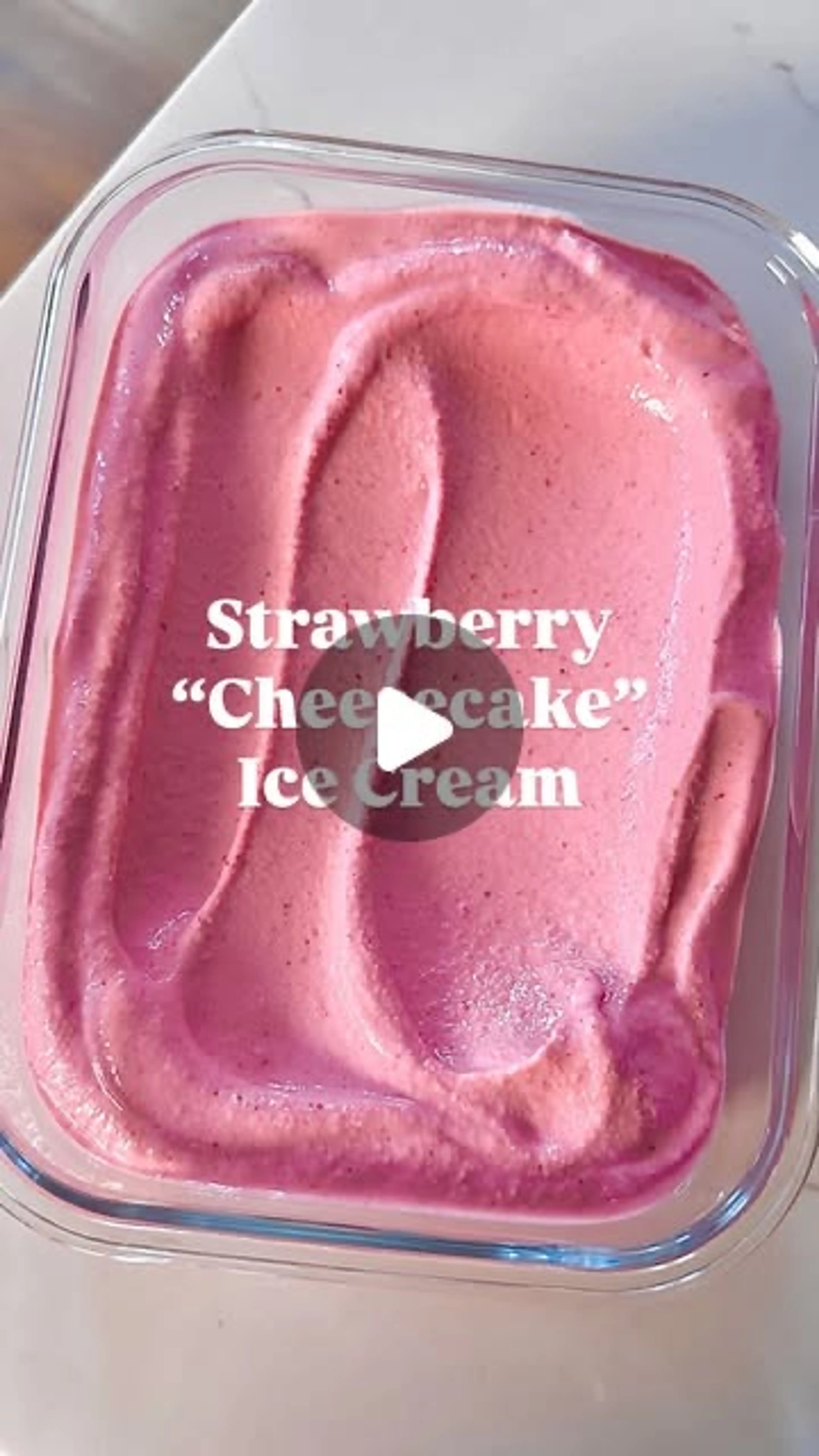 Tap Here for My High-protein Strawberry Ice Cream Recipe
