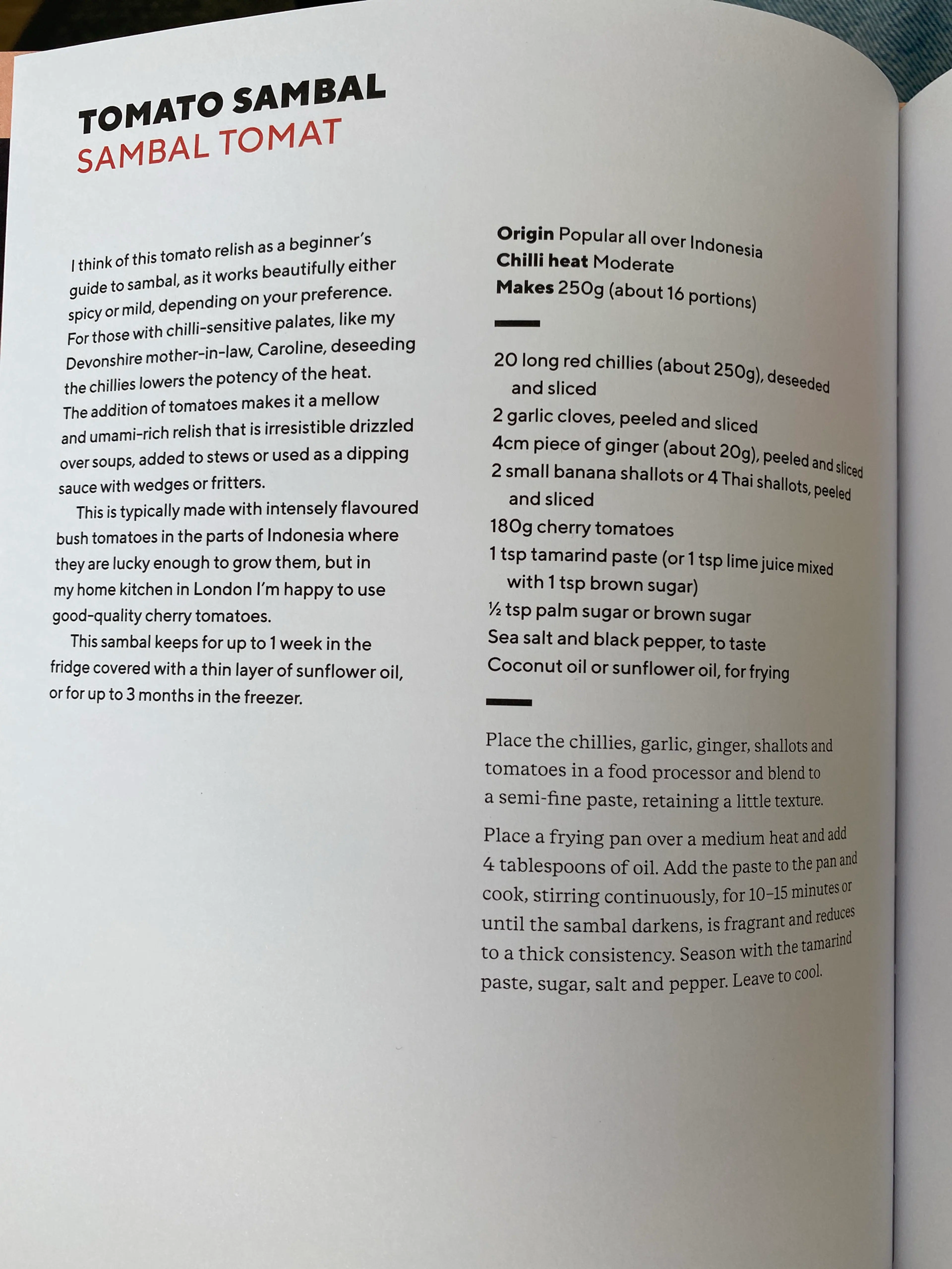 TOMATO SAMBAL SAMBAL TOMAT