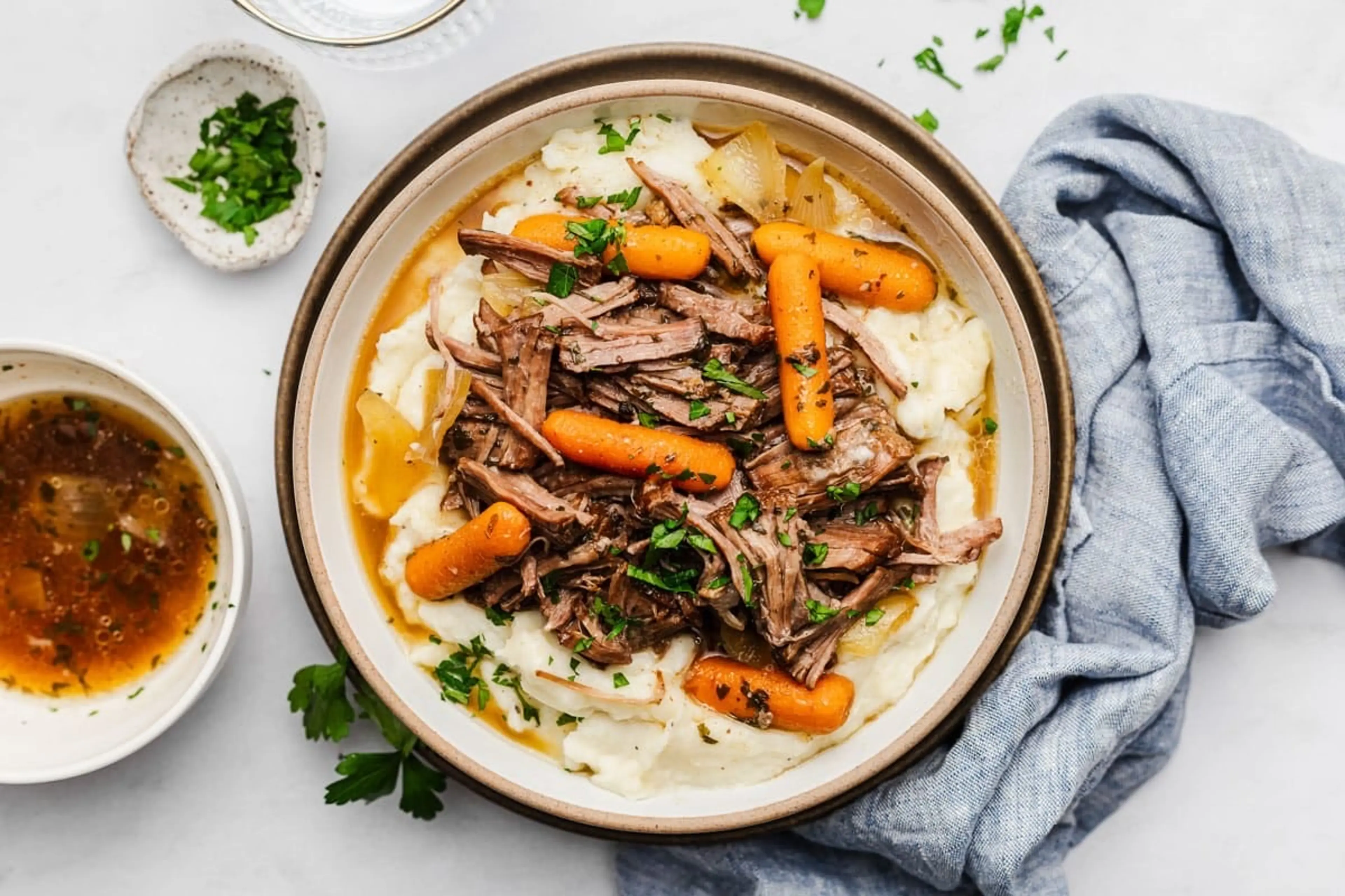 Slow Cooker Garlic Herb Pot Roast