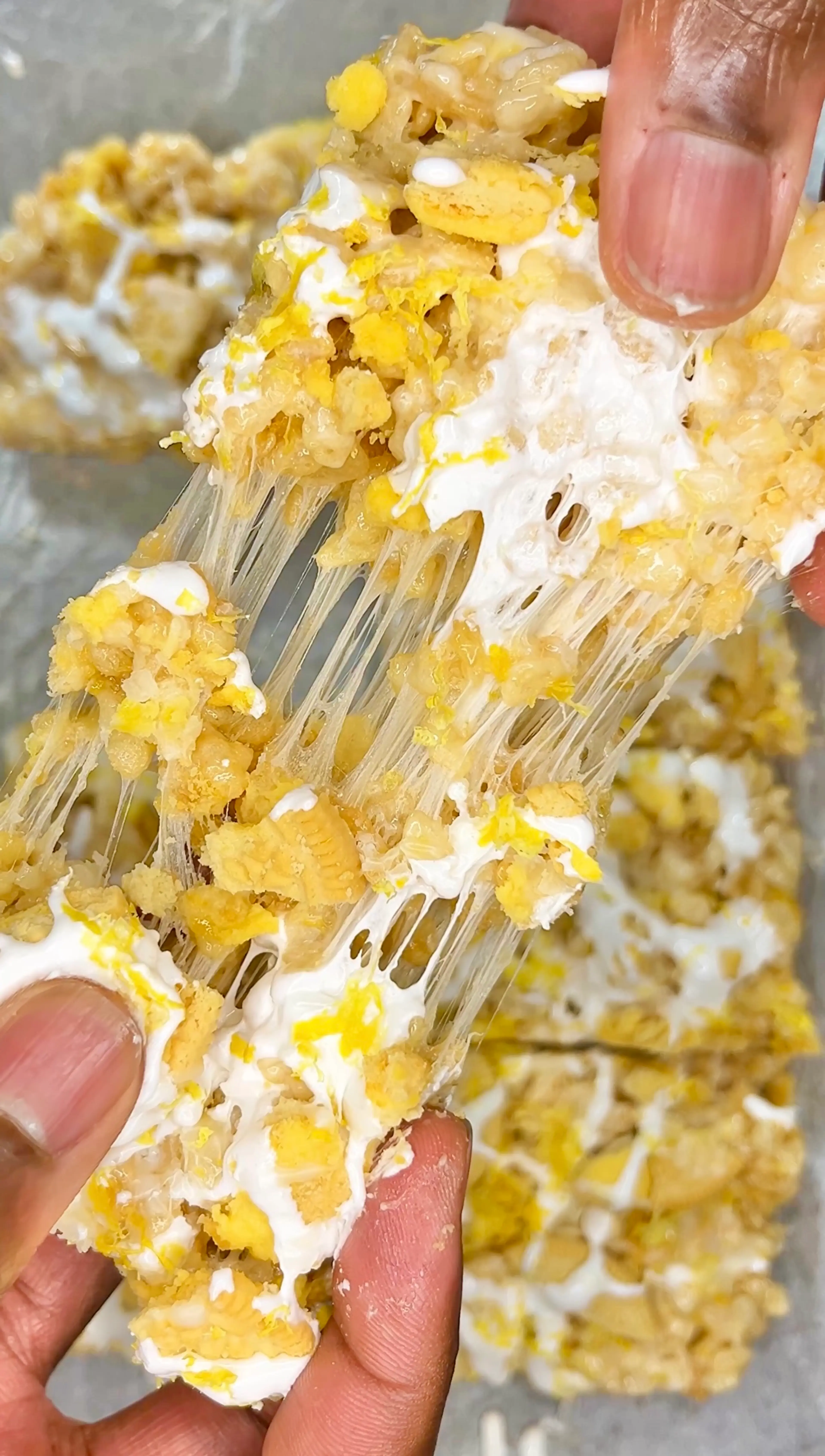 Lemonade Rice Krispie Treats