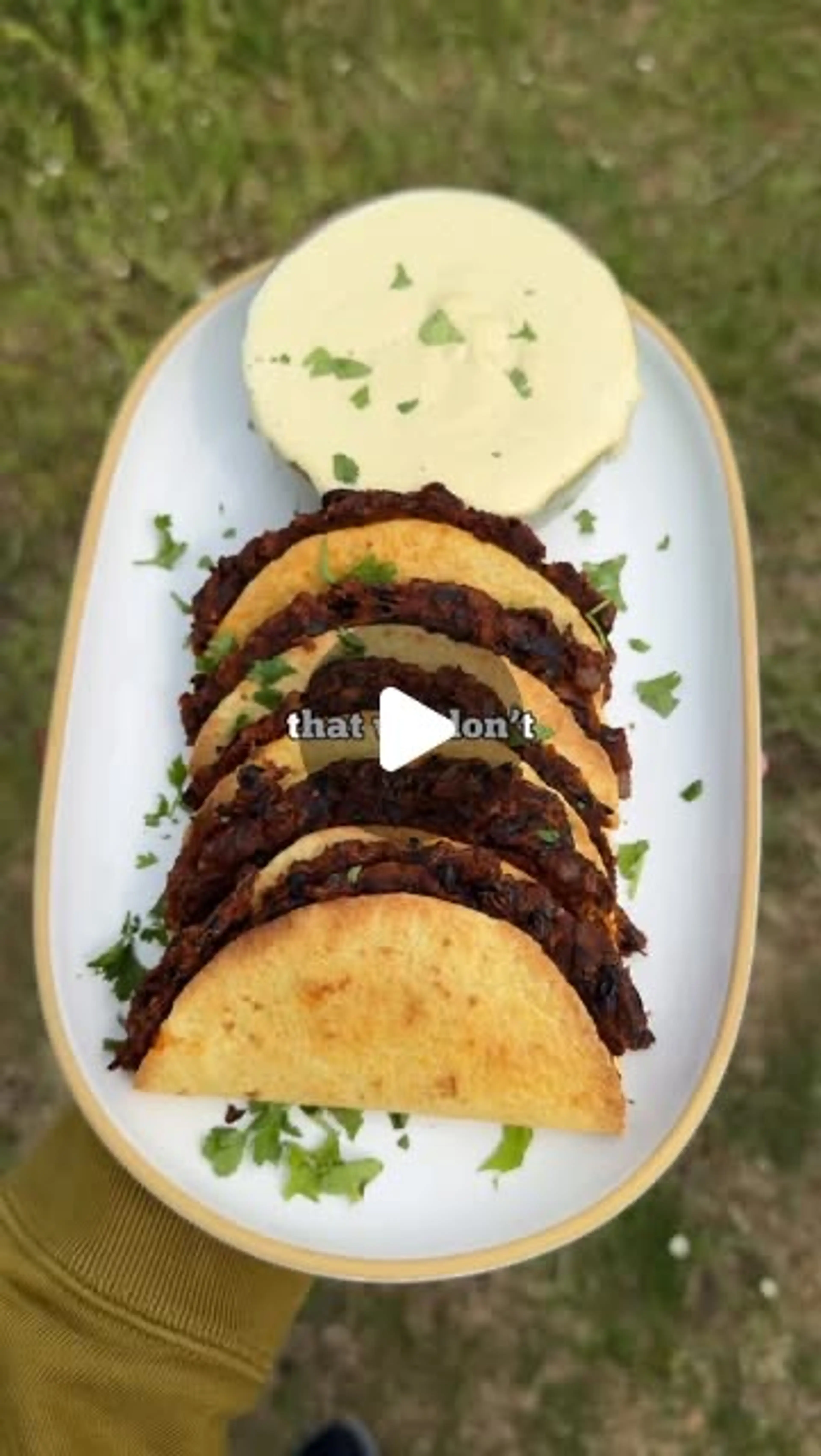 Baked Black Bean Taco