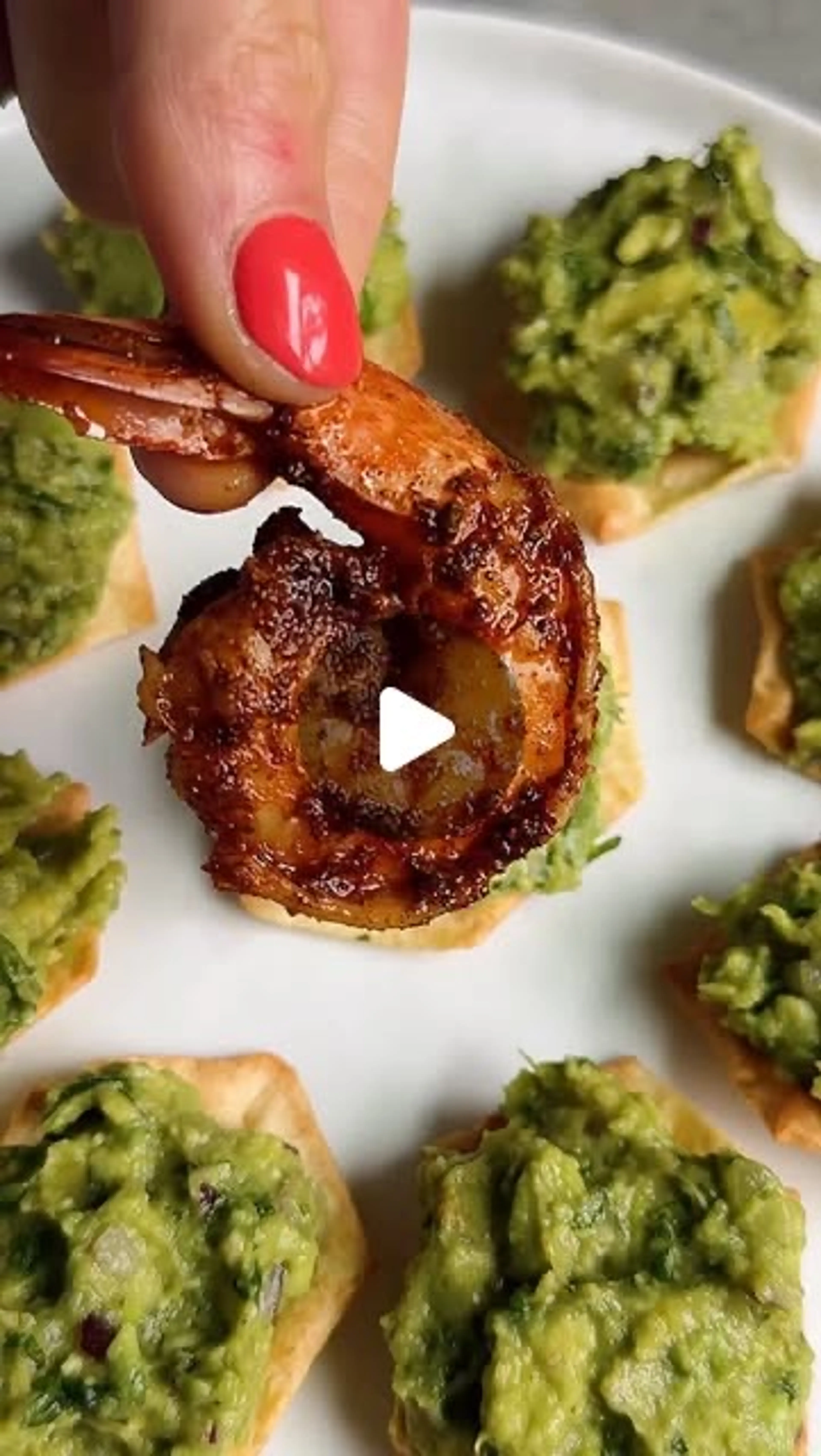 Loaded Prosciutto & Ricotta  Pizza + Shrimp & Guac Bites = B