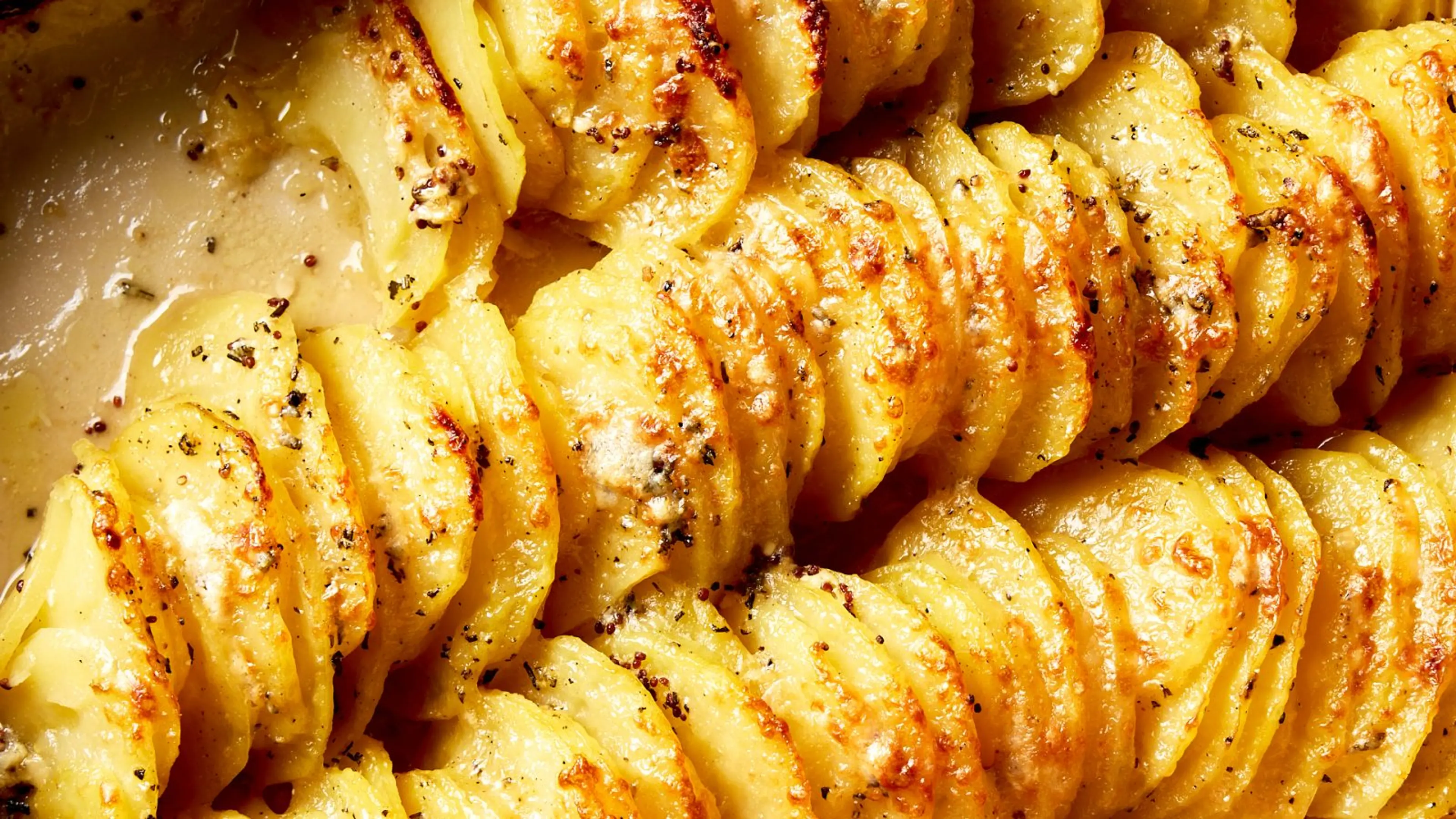 Garlic and Rosemary Potato Tian
