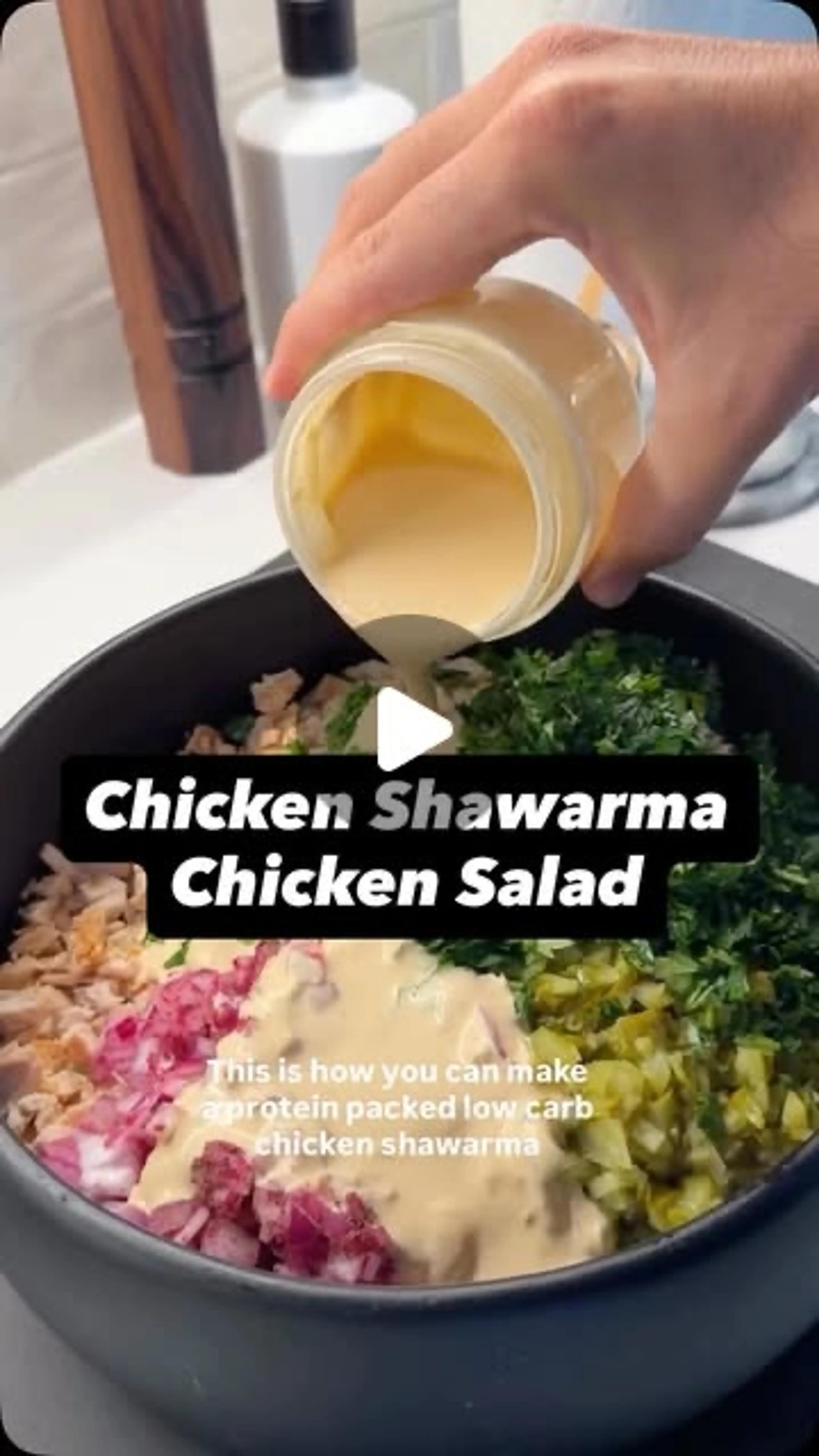 Chicken Shawarma Chicken Salad