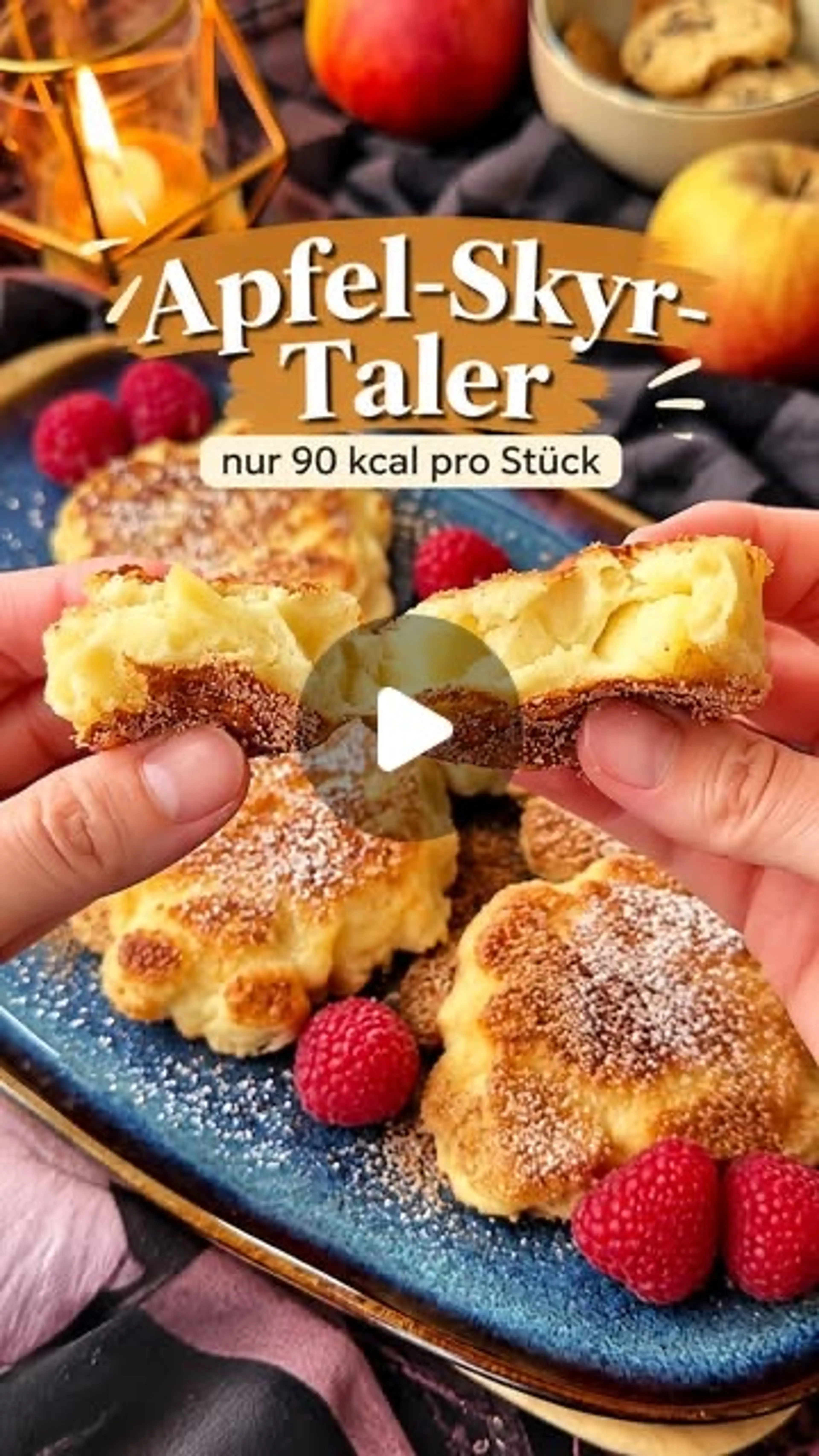 Apfel-Skyr-Taler