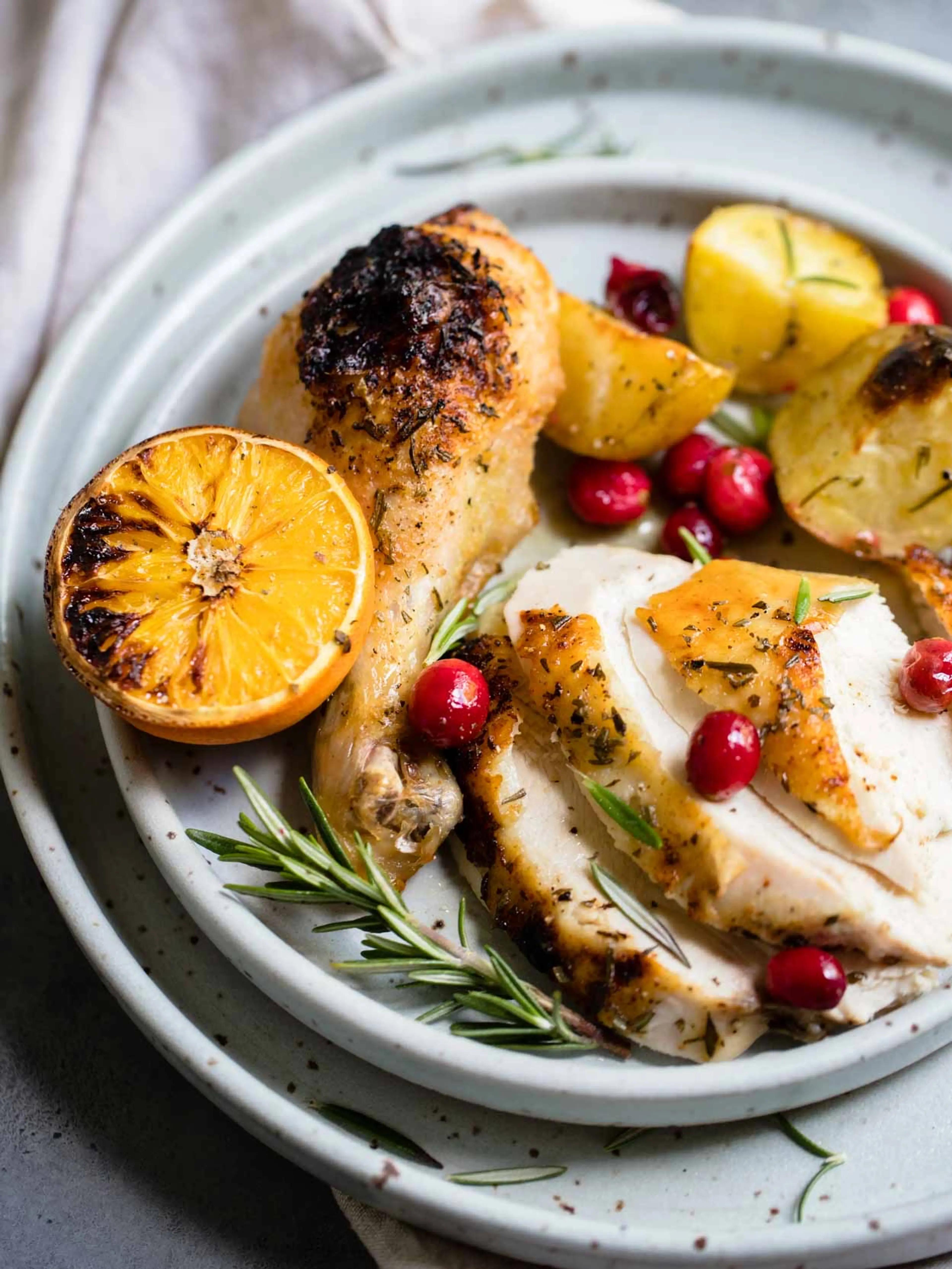 Sheet Pan Cranberry Chicken With Potatoes