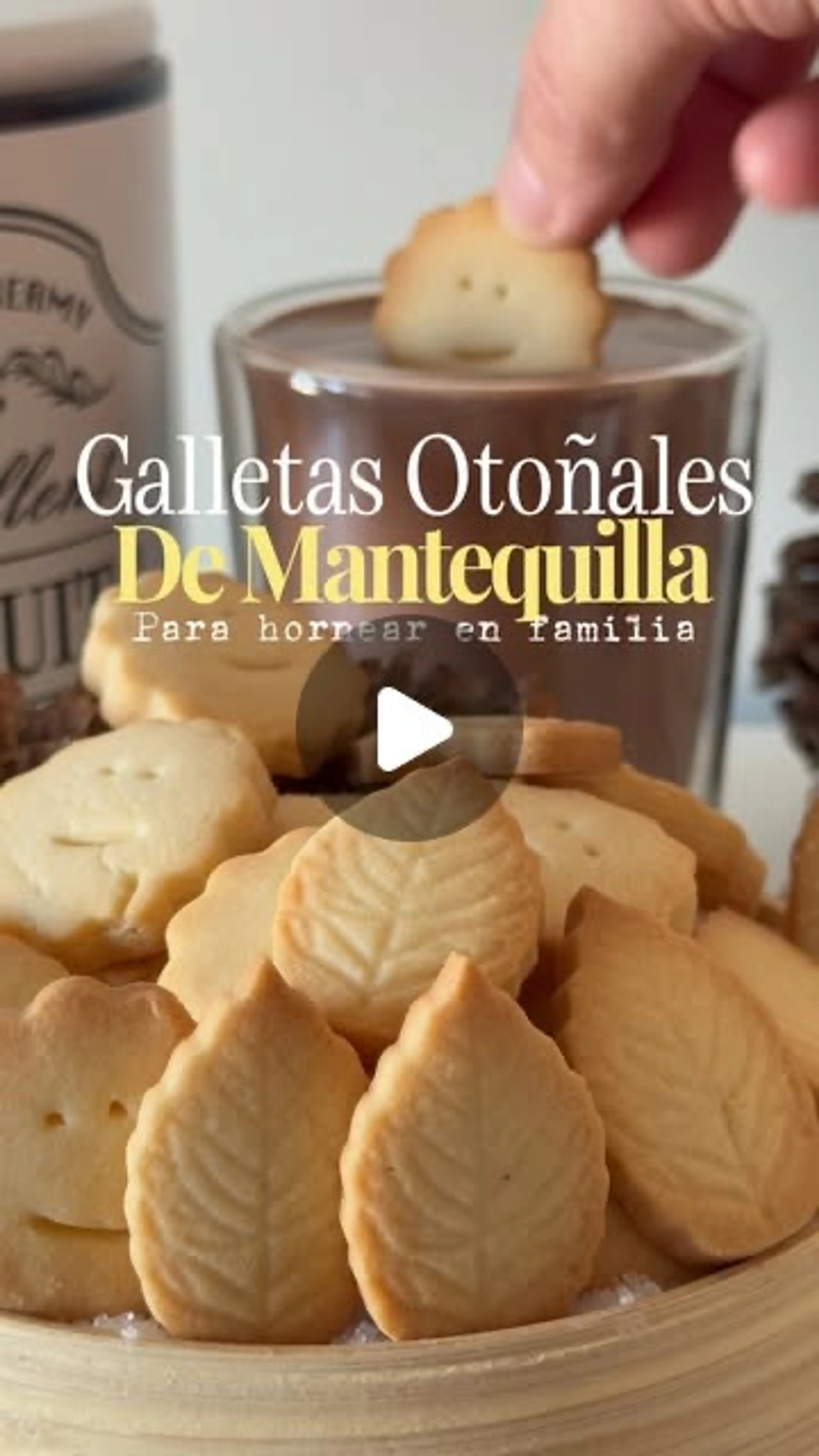 Galleta De Mantequilla De Otoño | Receta Tradicional De Gall