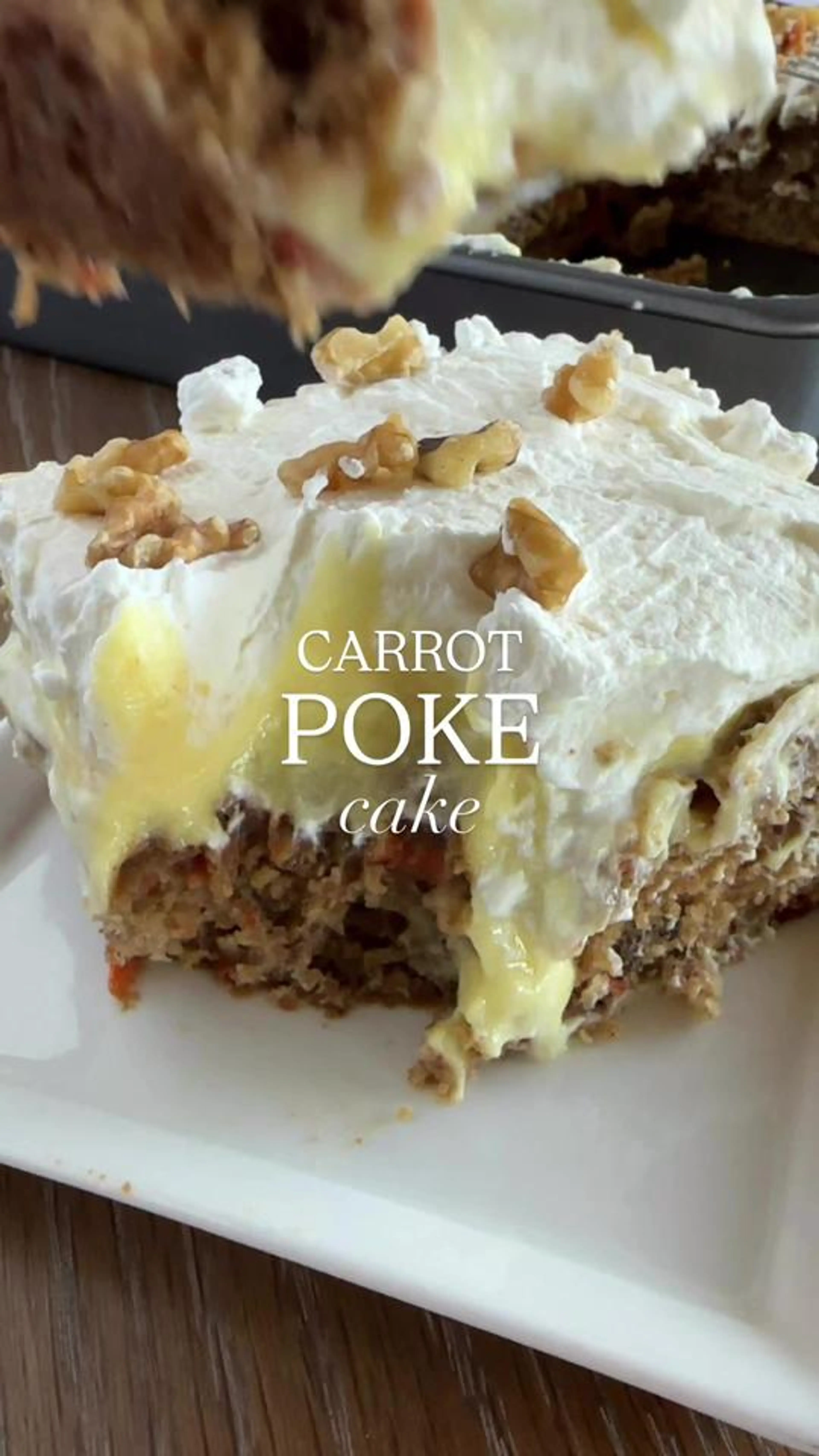 Carrot POKE Cake