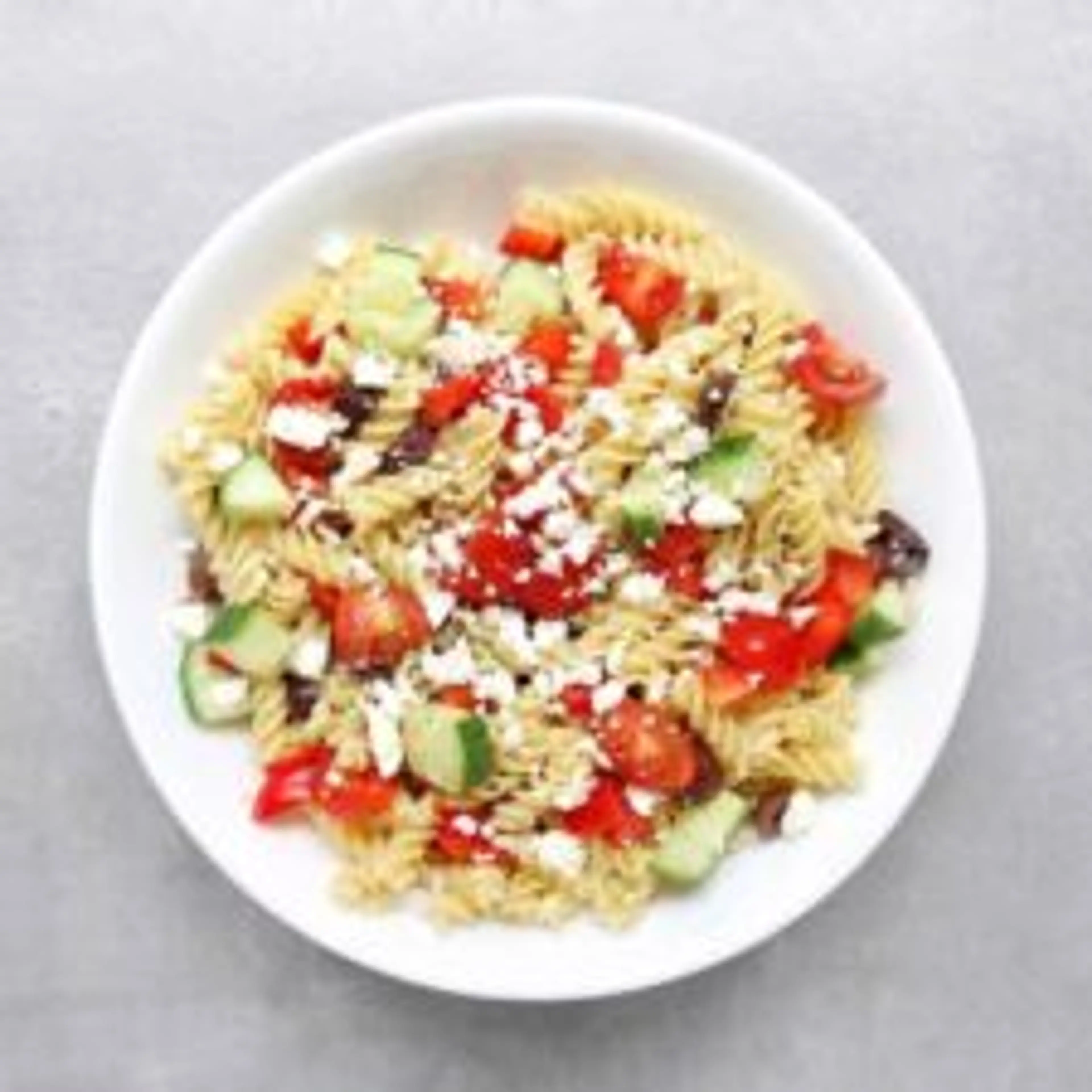 Low FODMAP, GF Pasta Salad (safe for GERD)