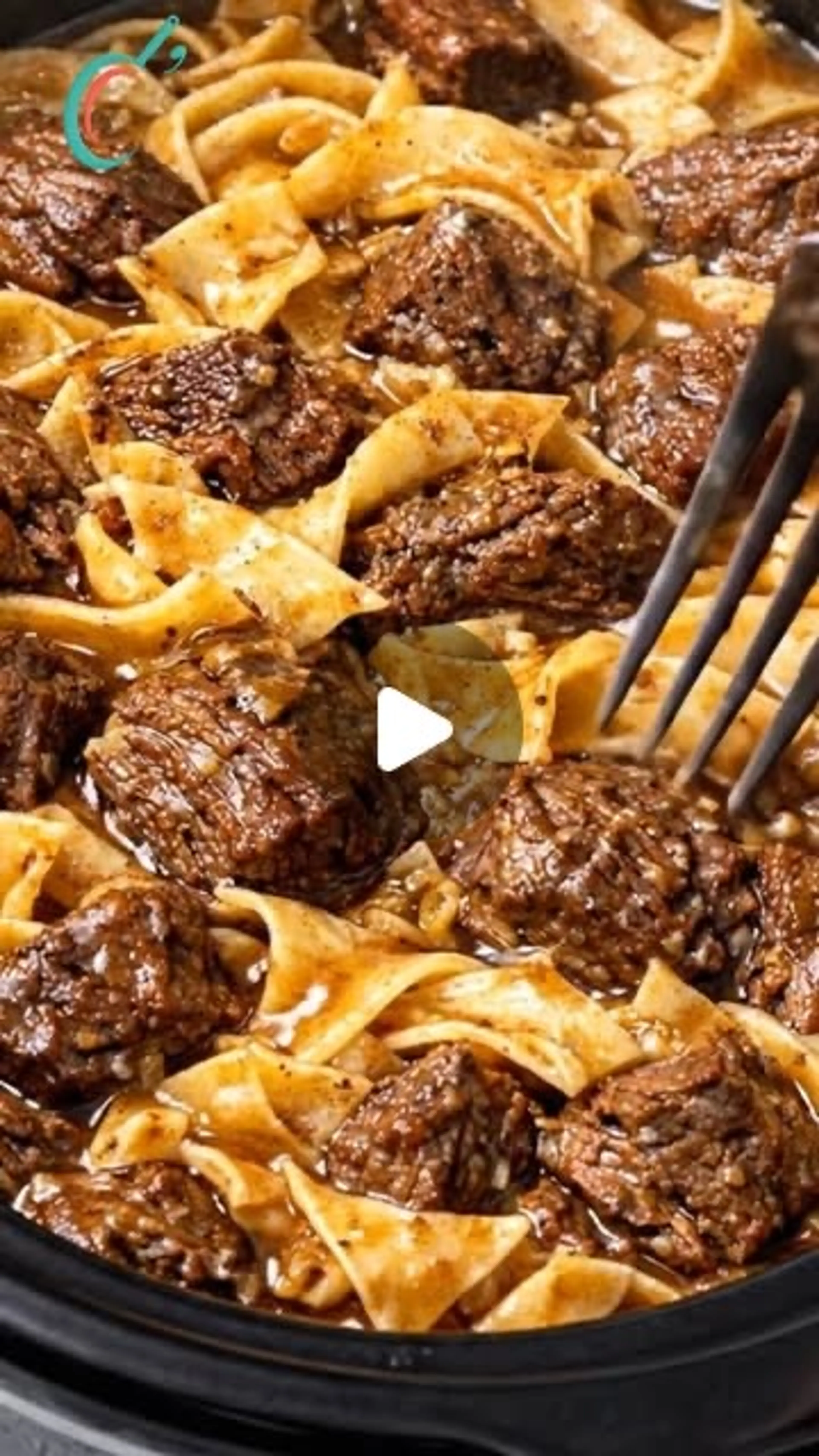 This Slow Cooker Beef and Noodles Is Rich, Cozy and Incredib