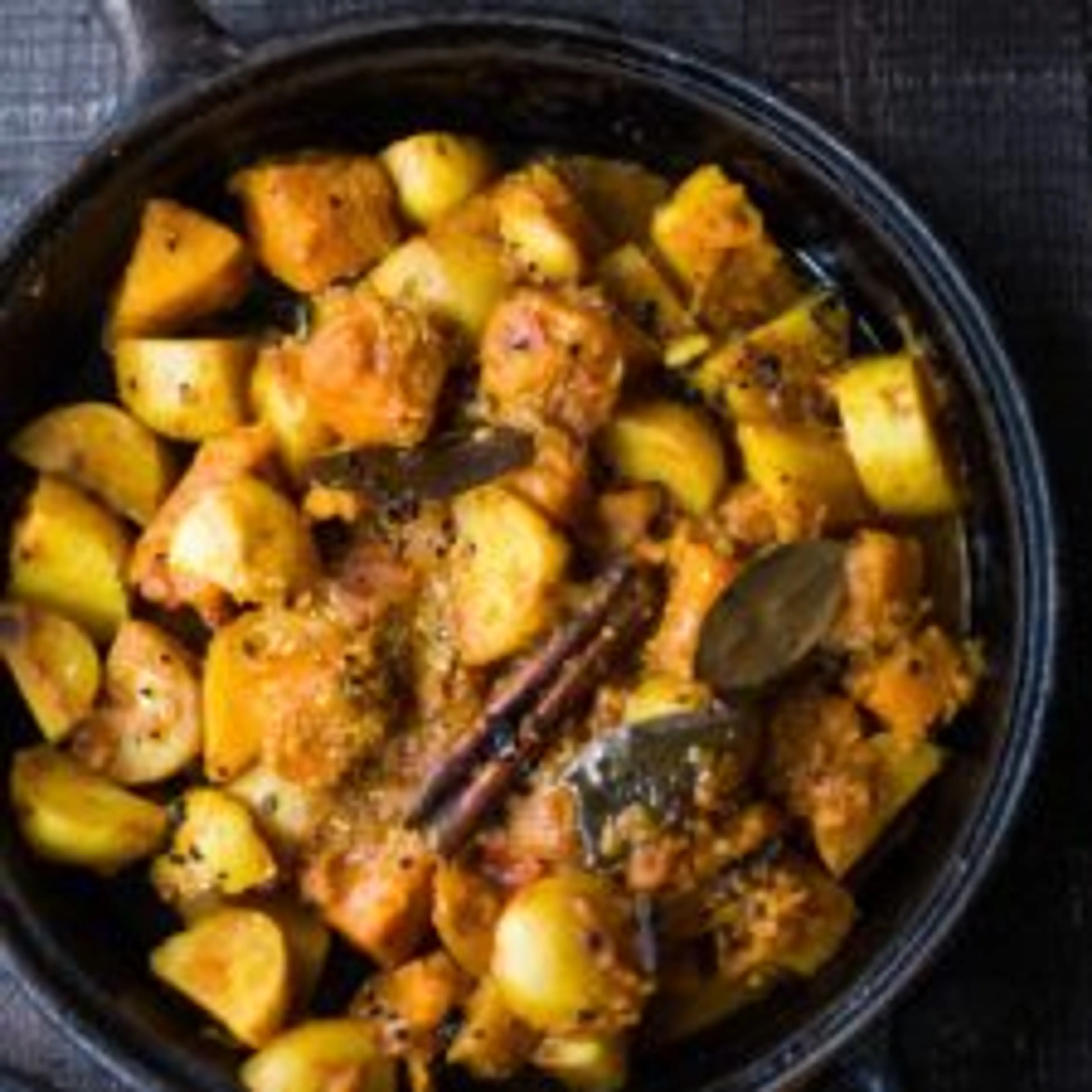 Rajasthani Butternut Squash and Potato Curry