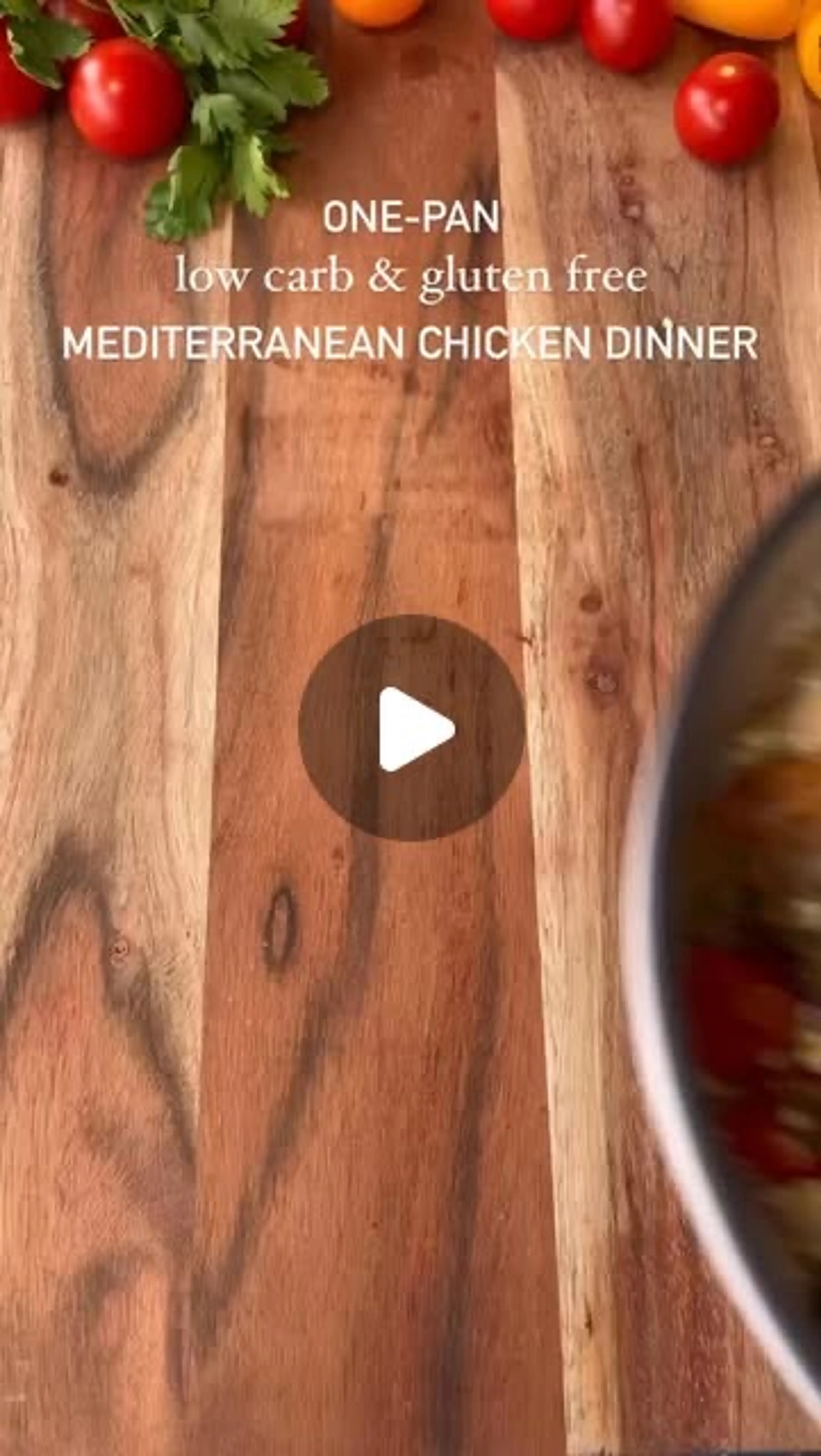 One-pan Mediterranean Chicken Dinner