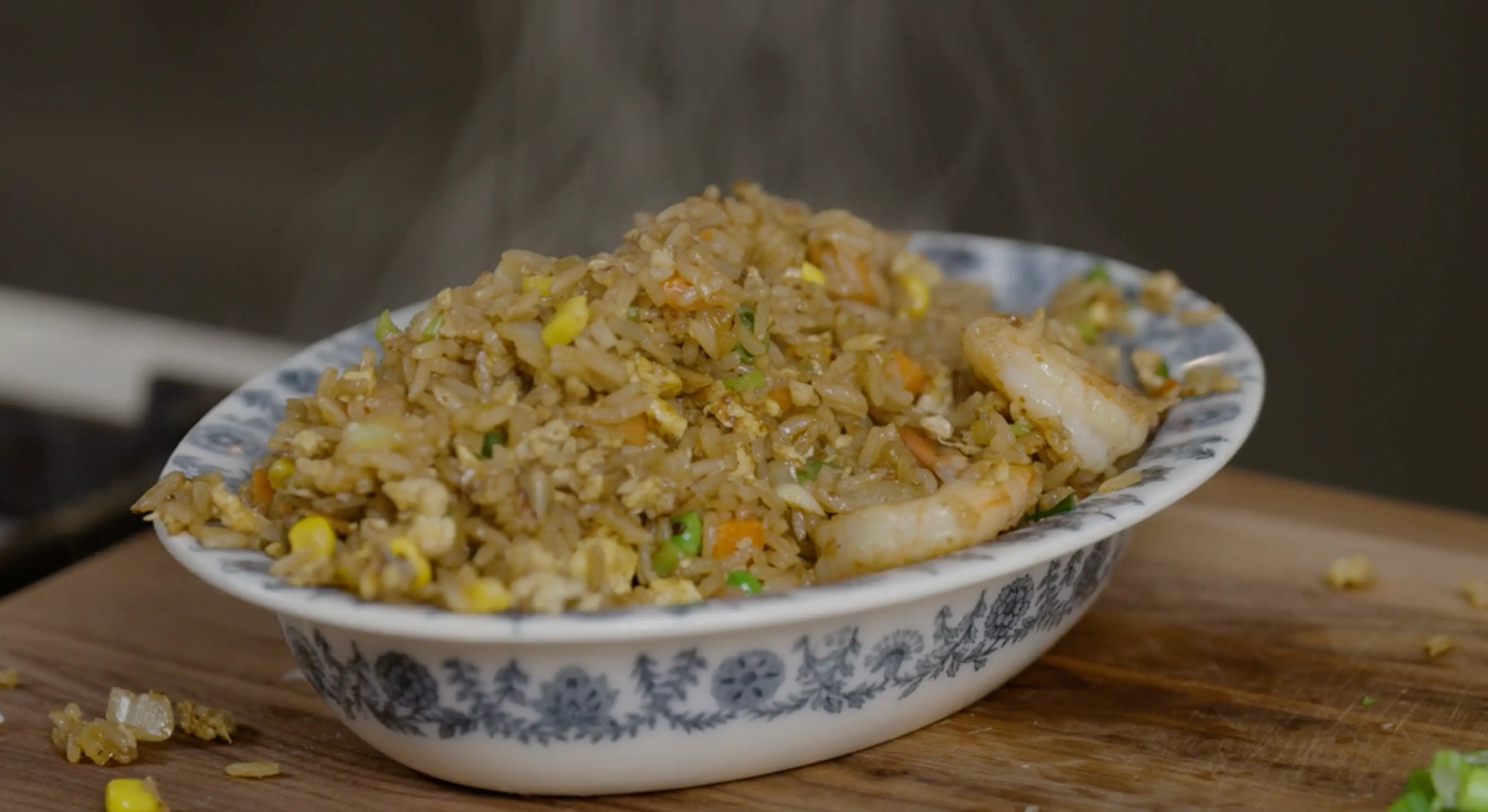 Shrimp Fried Rice by Cassie Yeung