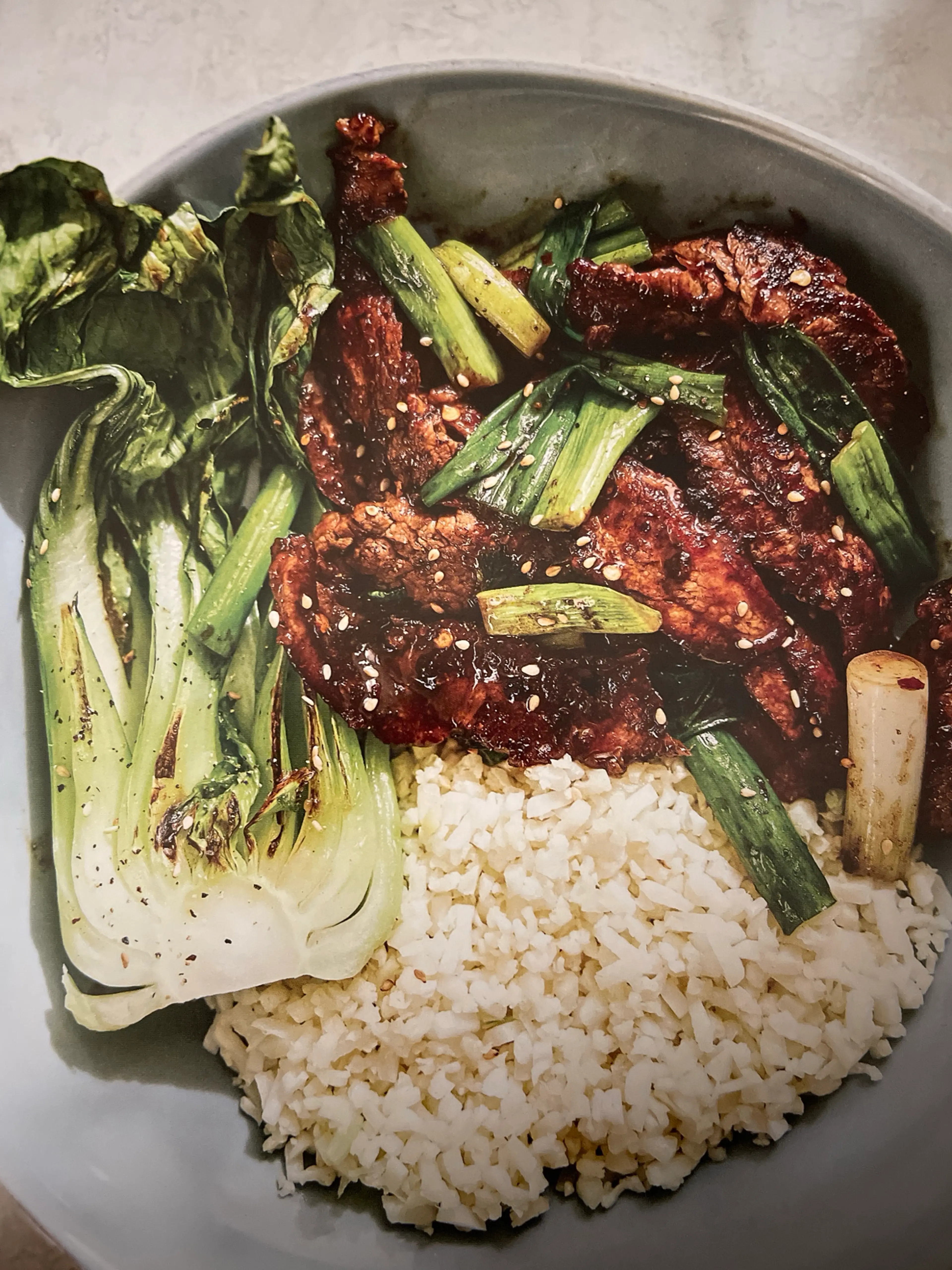 Seared Baby Bok Choy