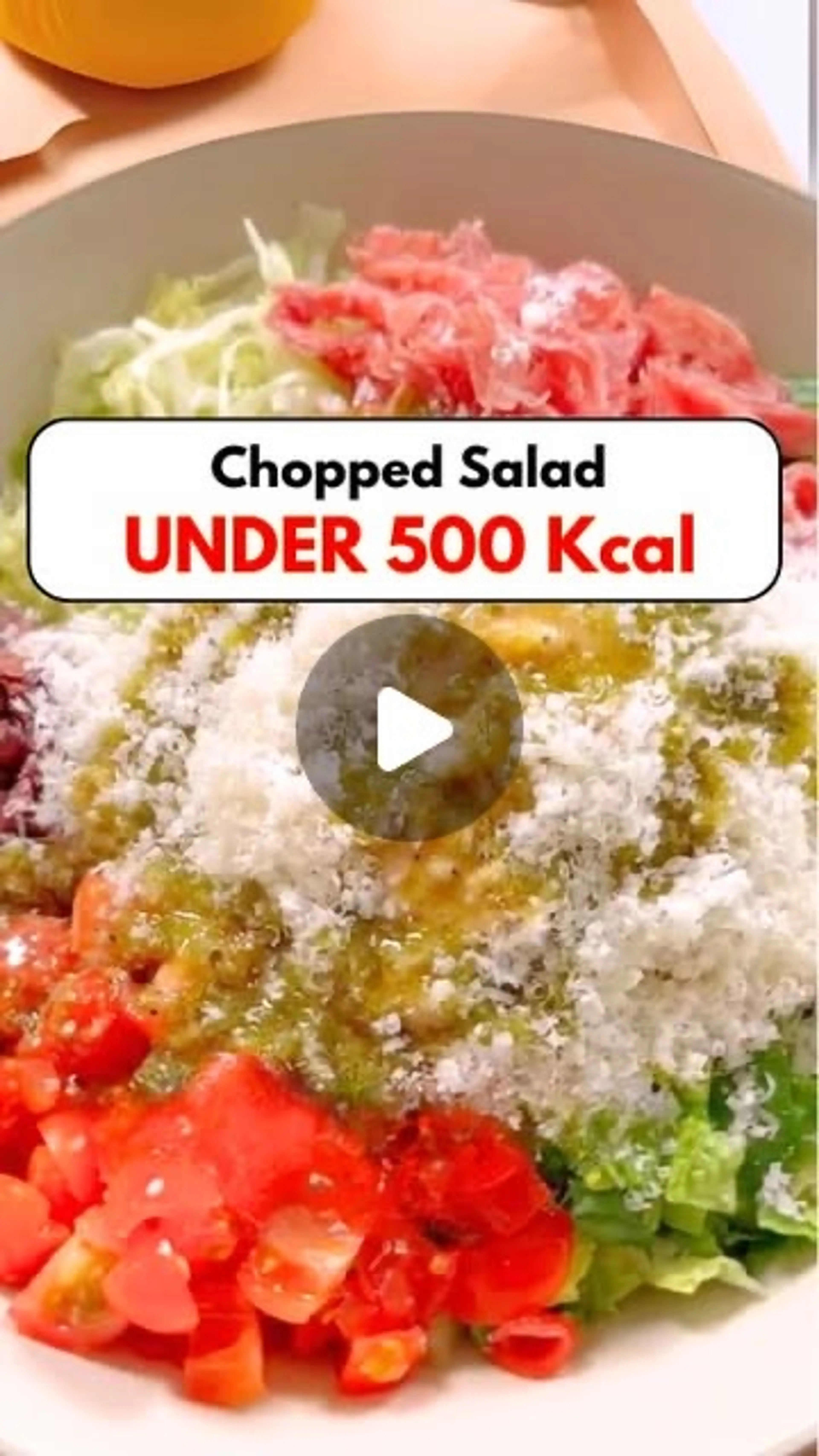 Chopped Salad Under 500kcl
