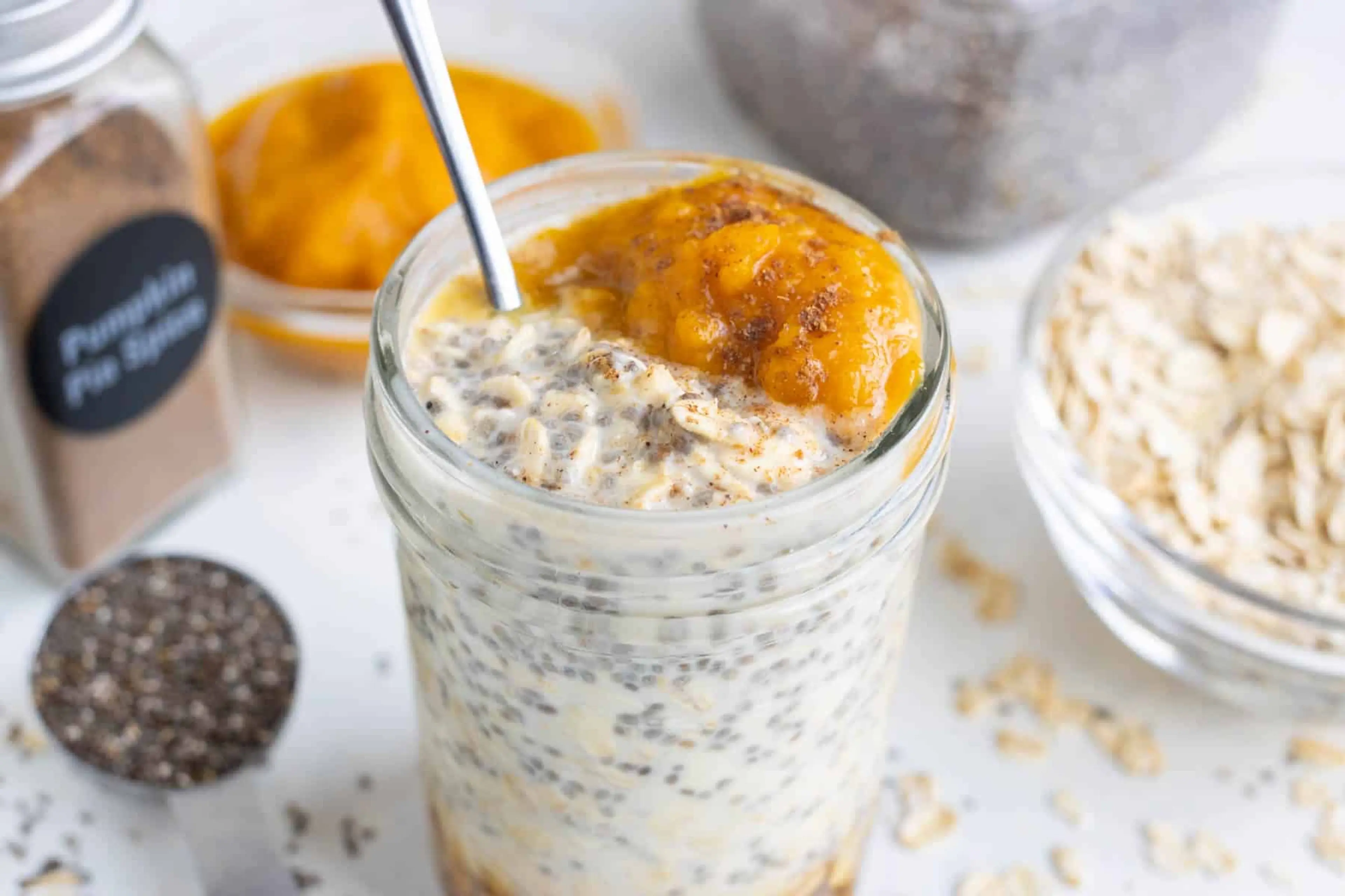 Pumpkin Overnight Oats Recipe