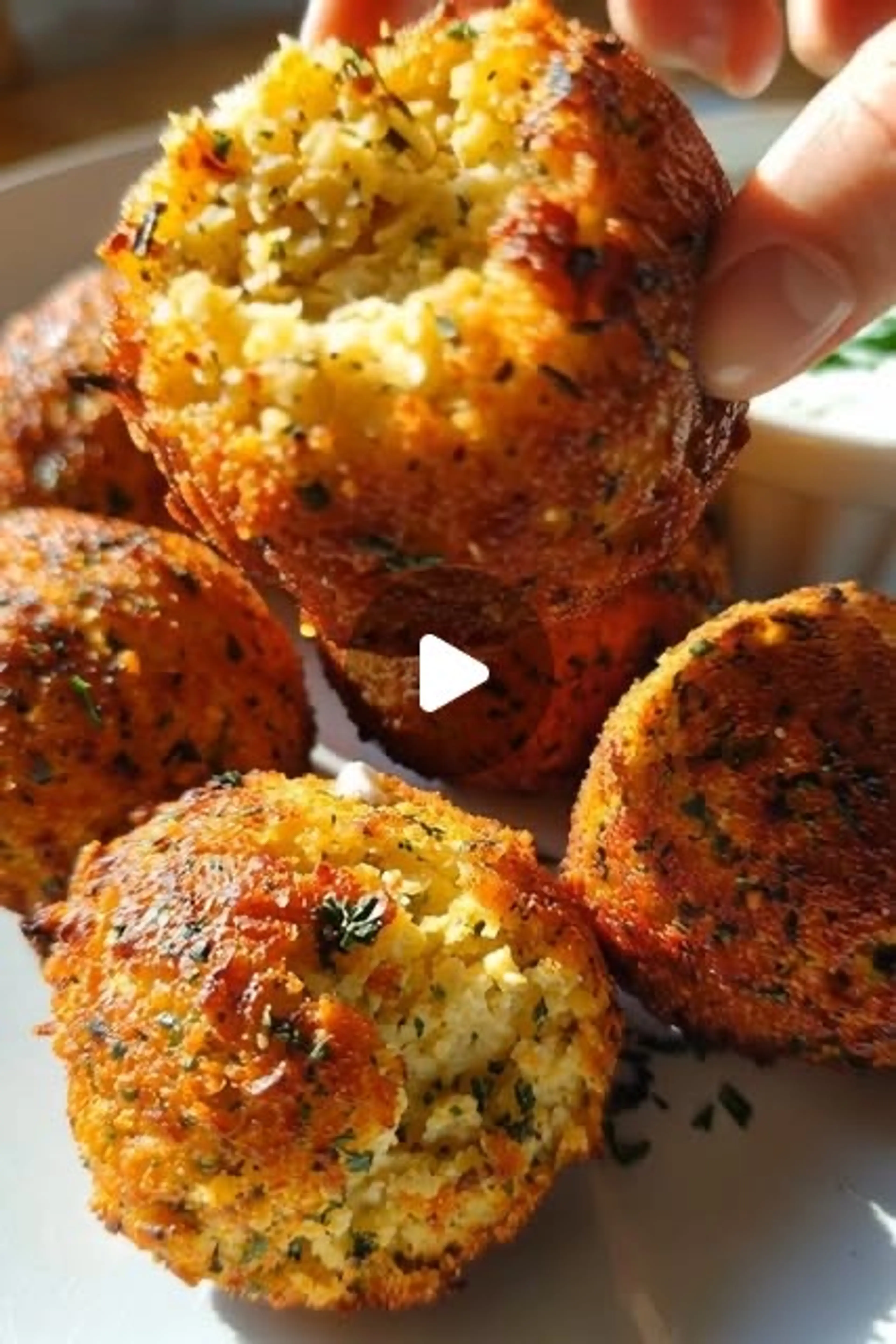 Cottage Cheese Falafel Balls