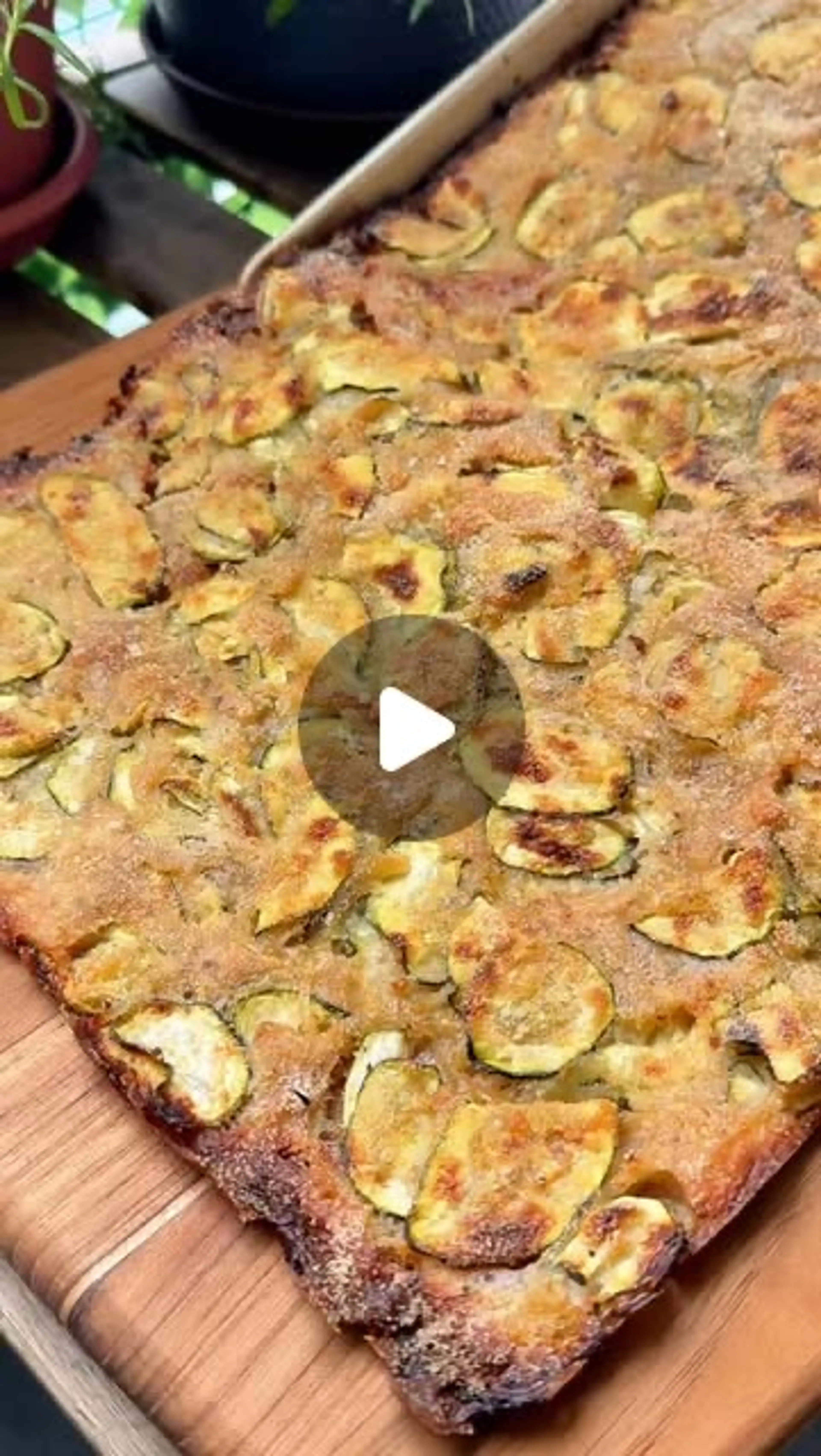 Schiacciata Di Zucchine E Cipolle
