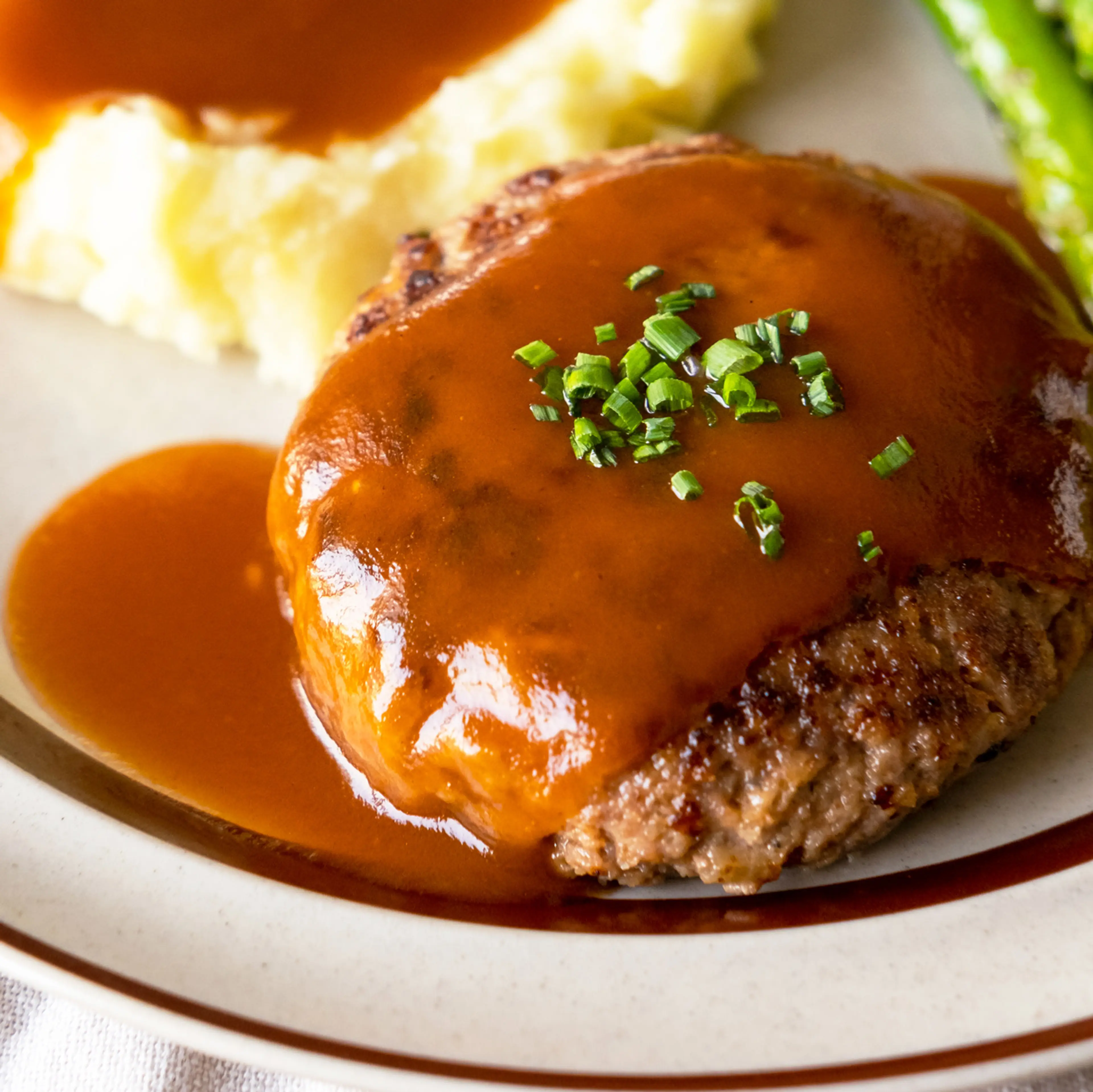 Melt-In-Your-Mouth Japanese Hamburger Steak