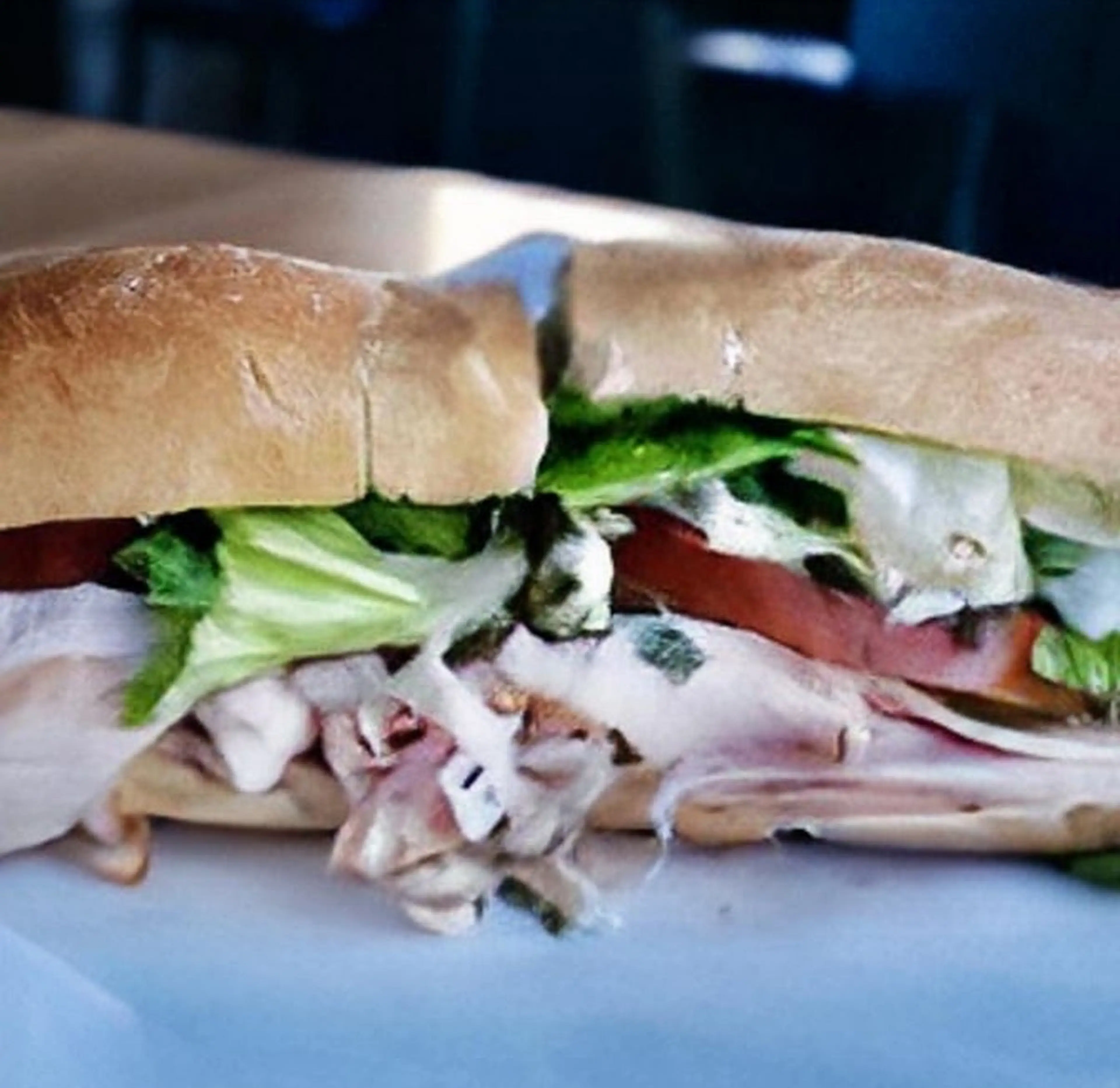 Smoked Turkey & Cheddar Sandwich (Alma)