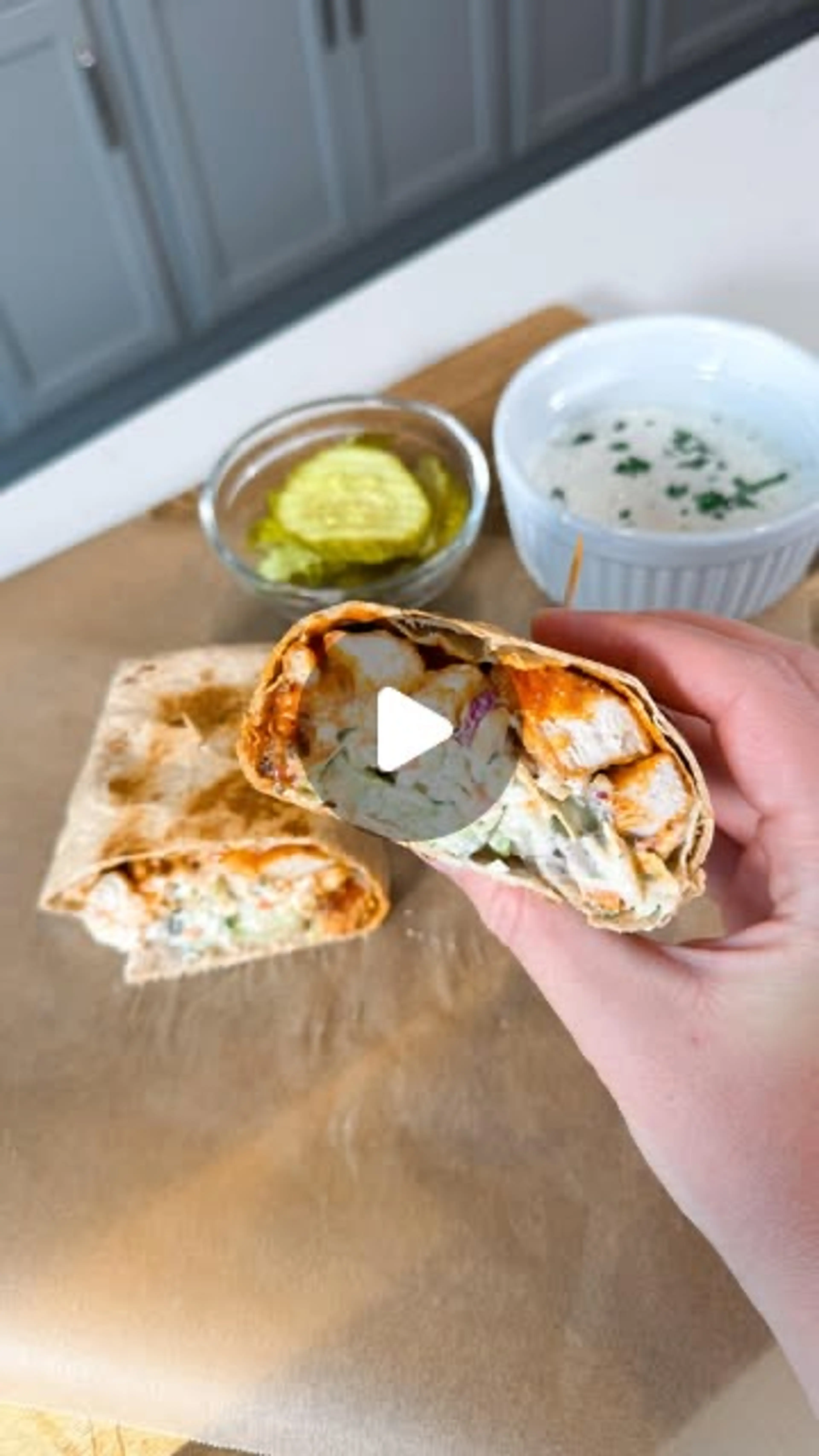 Let’s Make Healthy Hot Honey Chicken Wraps