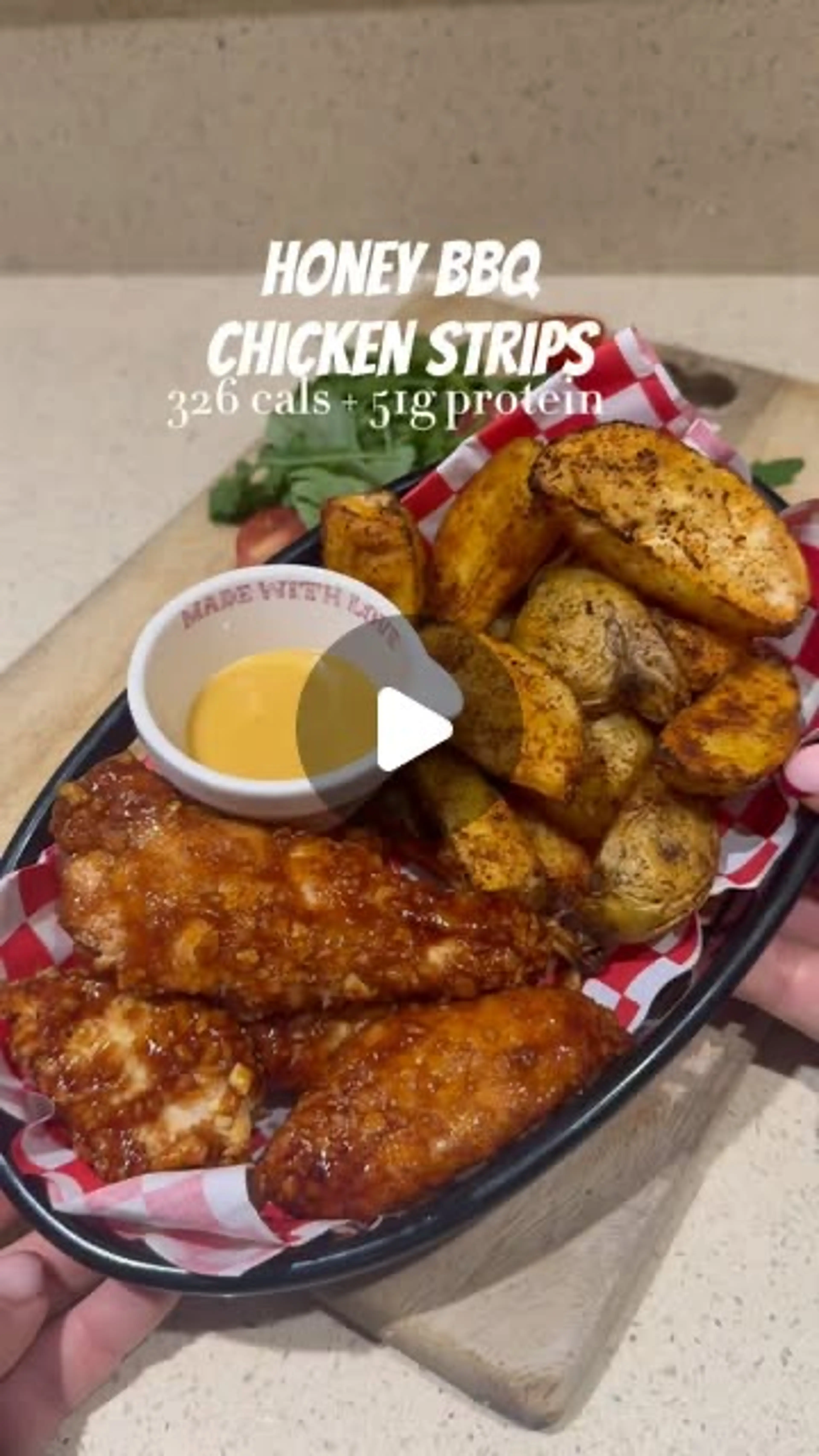 Honey Bbq Chicken Strips