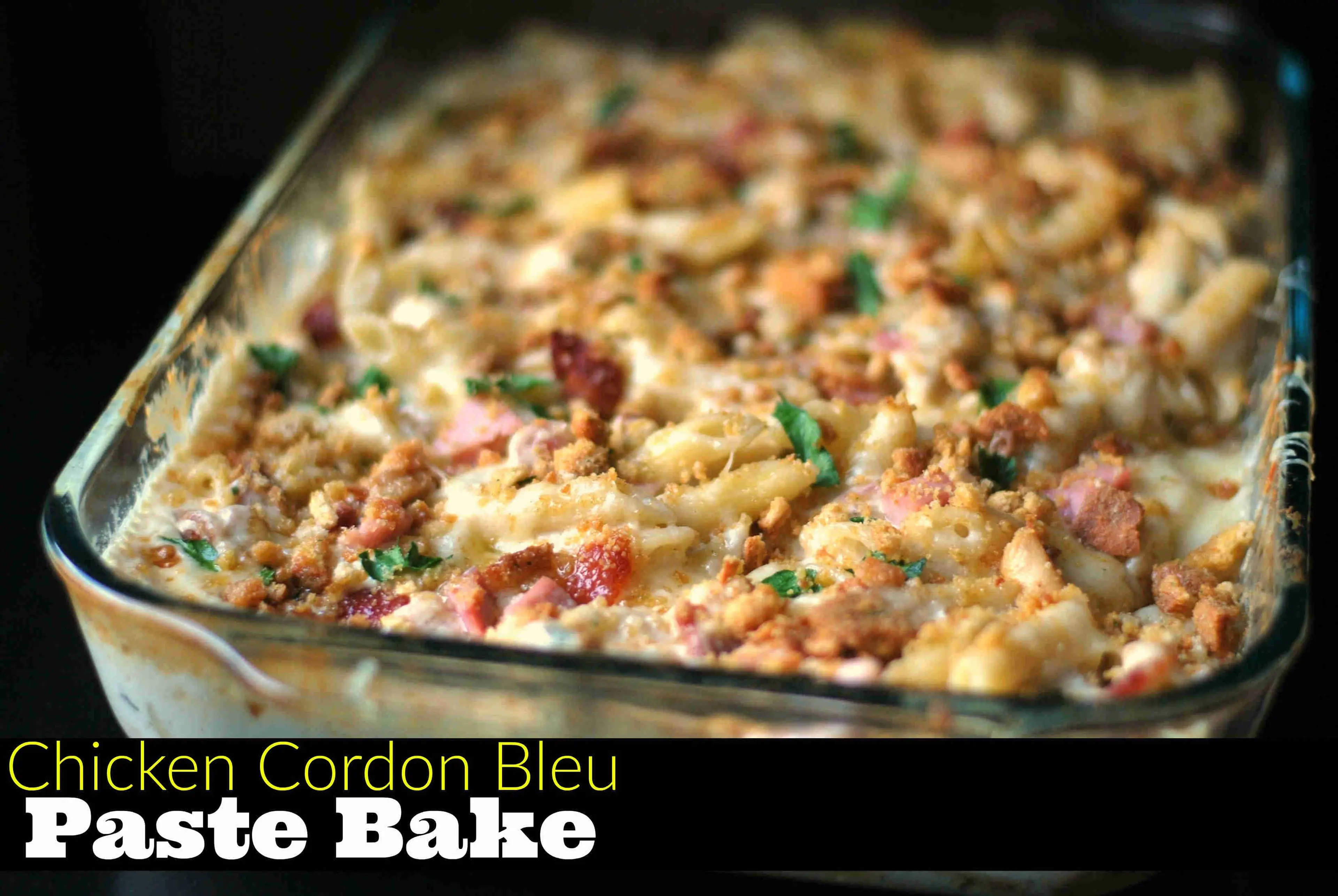 Chicken Cordon Bleu Pasta
