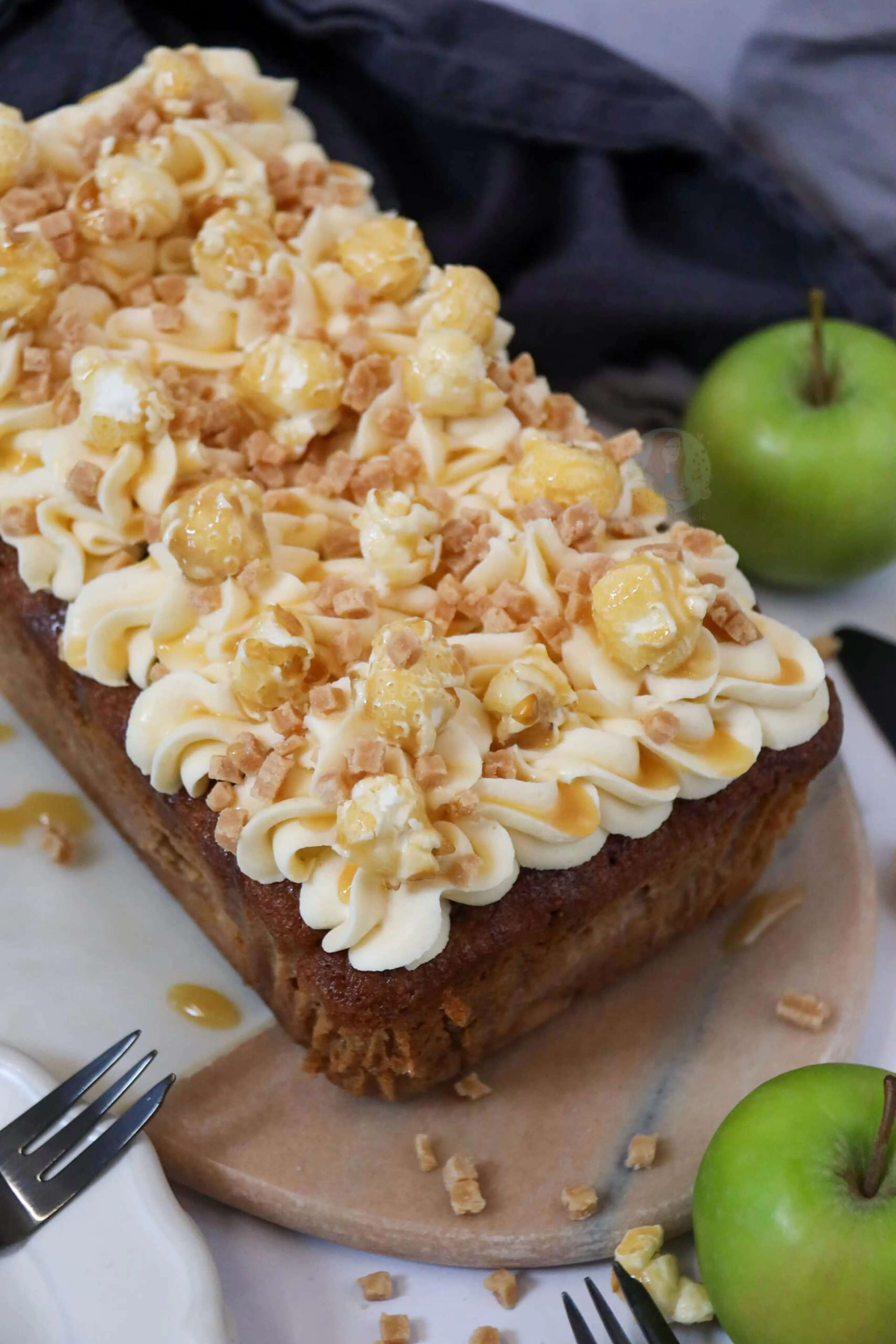 Toffee Apple Loaf Cake!