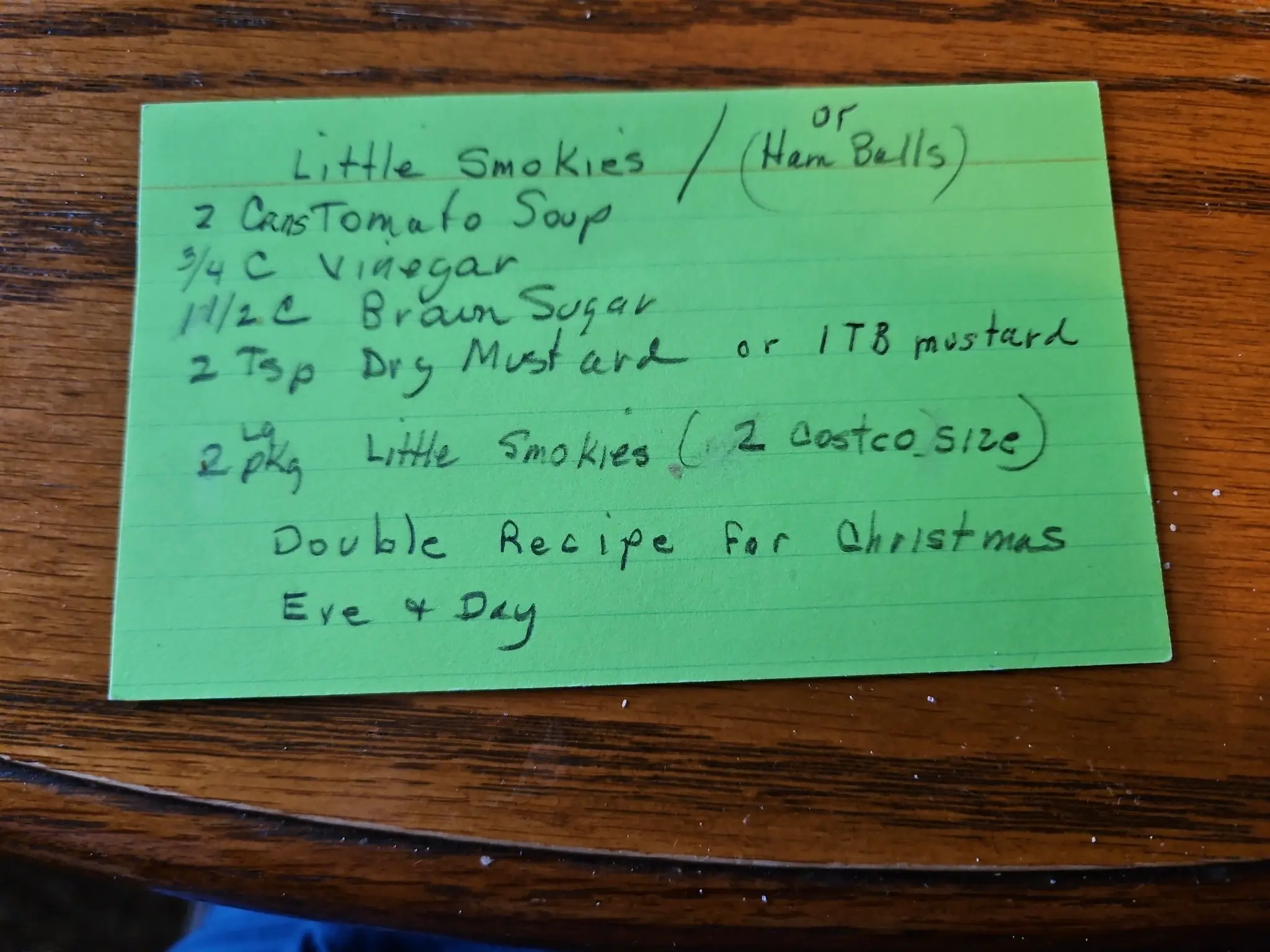 Nanny's Little Smokies