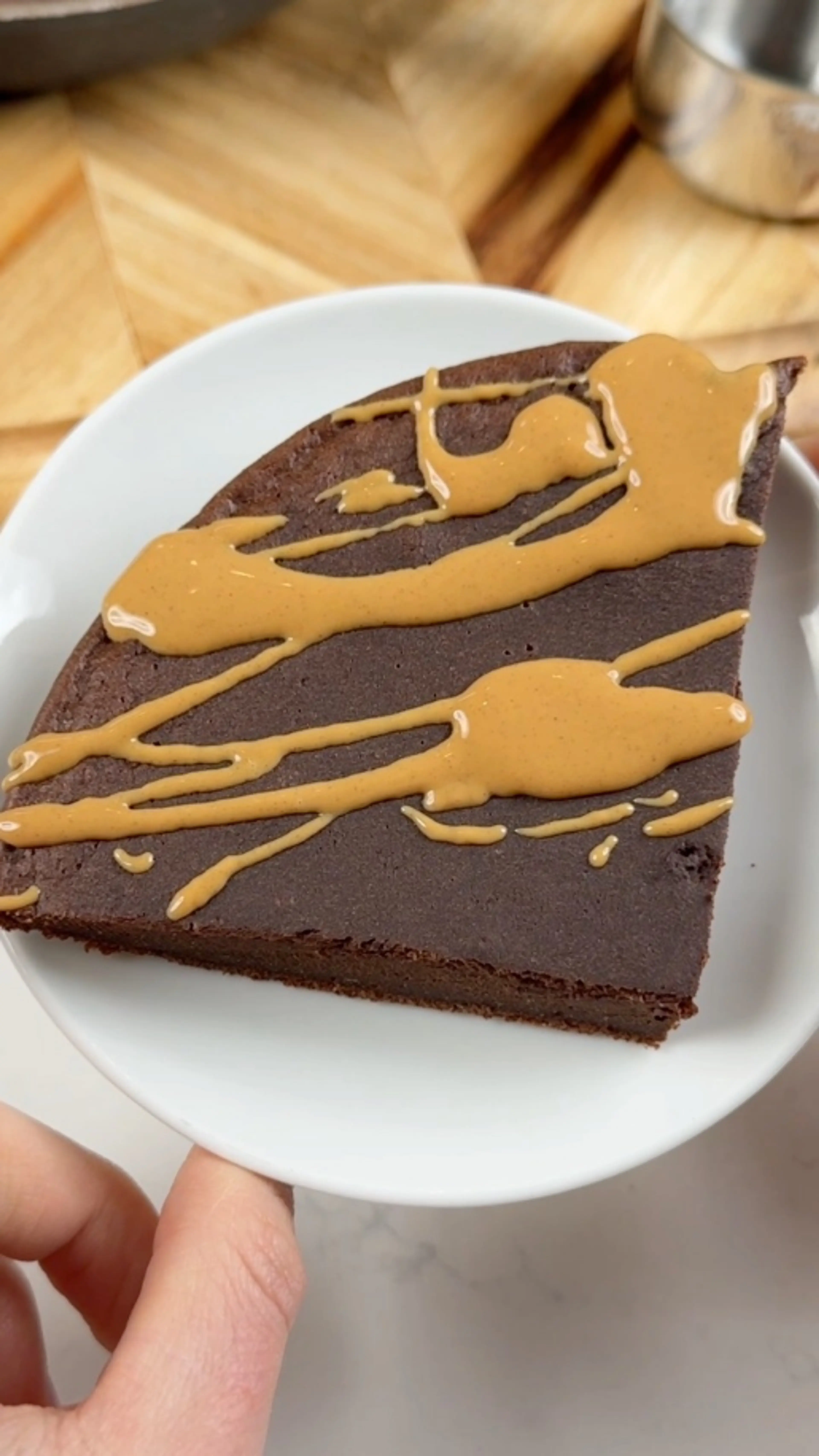 Fudgy Low Carb Skillet Brownies