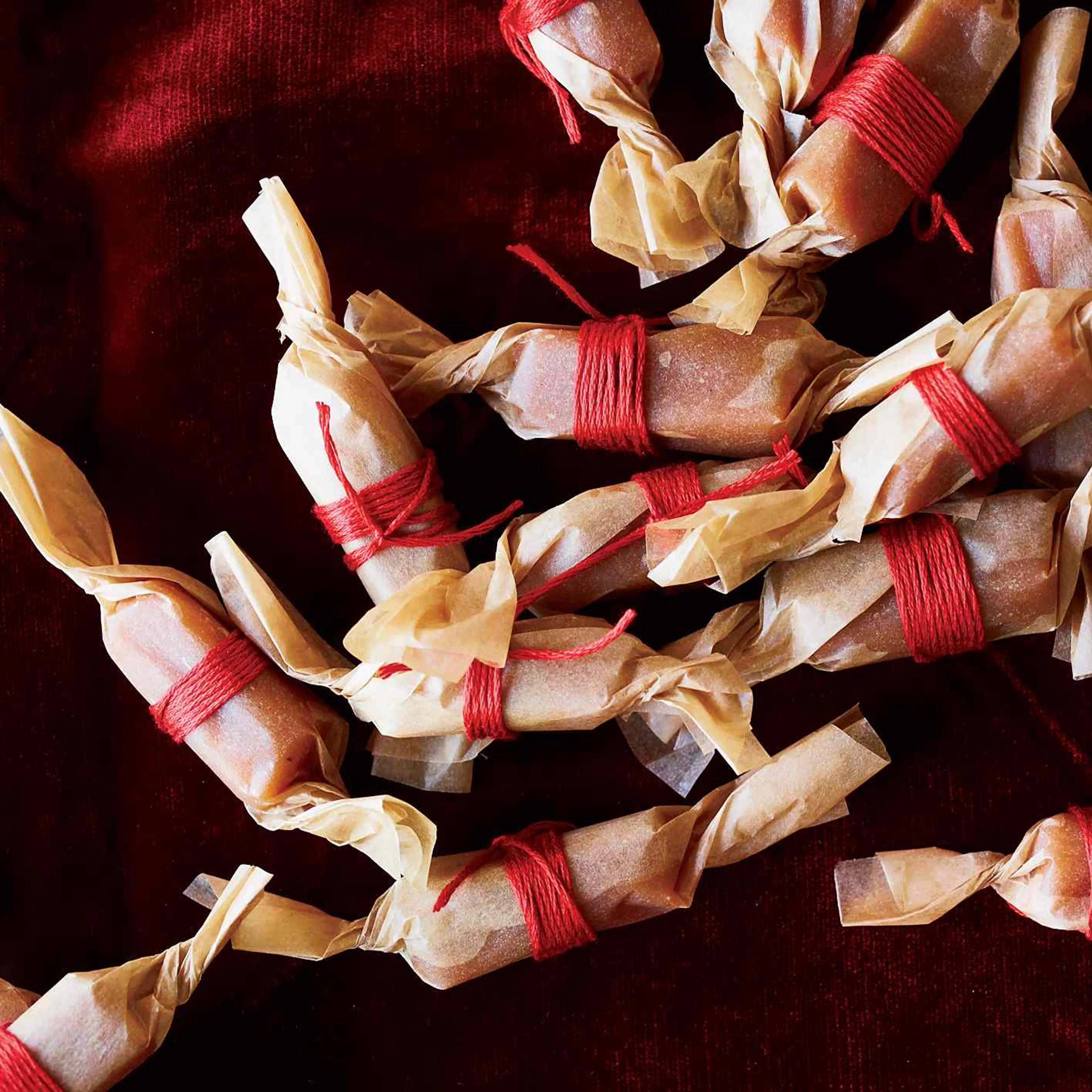 Soft Apple-Cider Caramels
