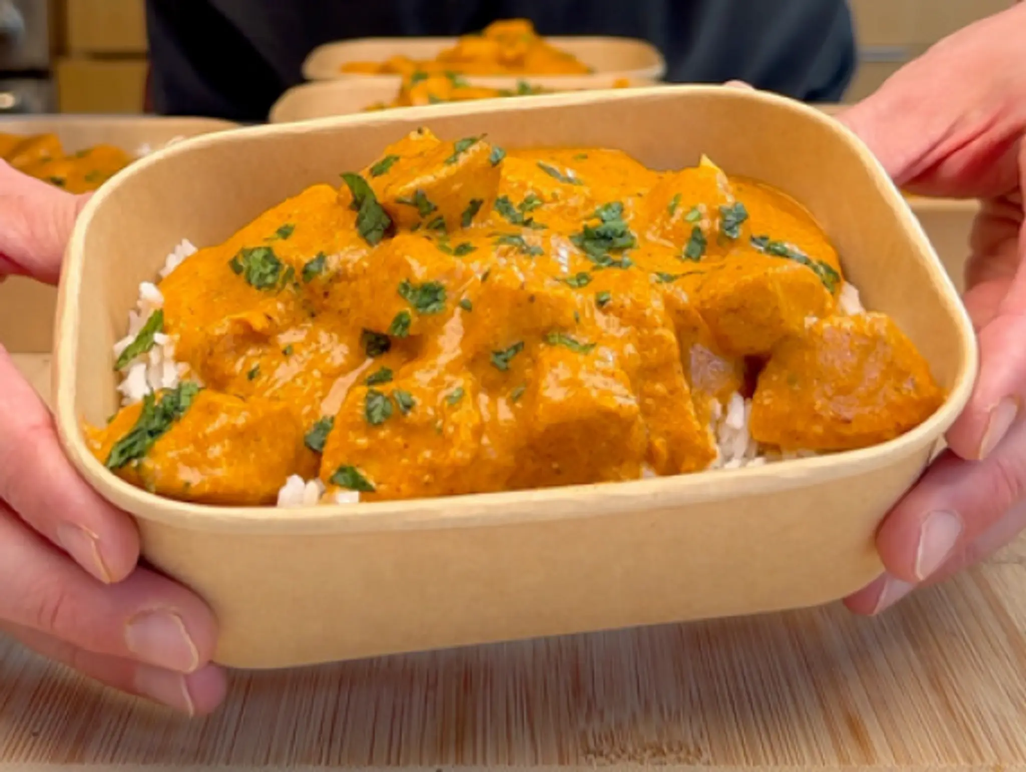 Butter Chicken Rice Bowls