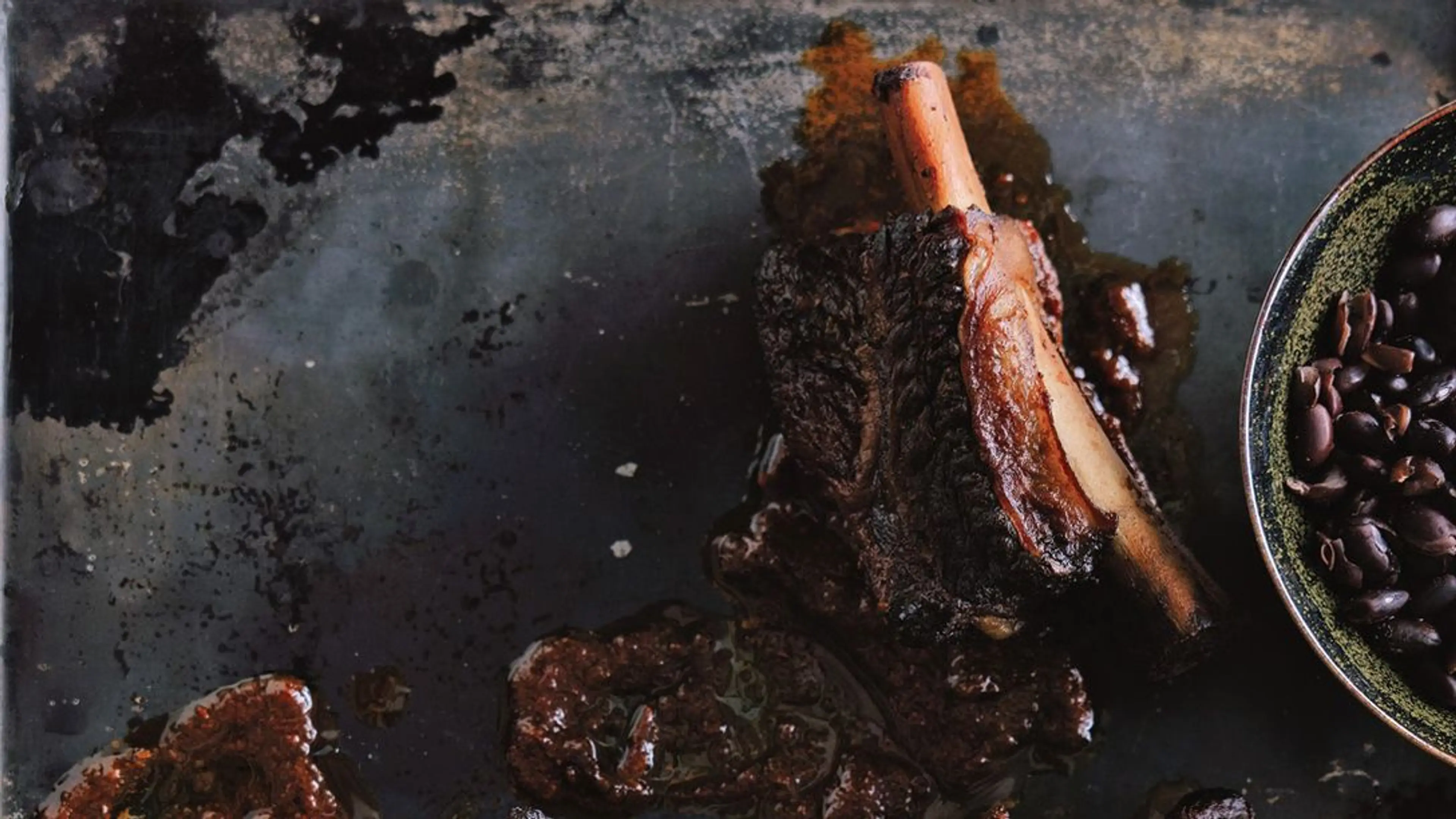 Braised Chile-Spiced Short Ribs with Black Beans