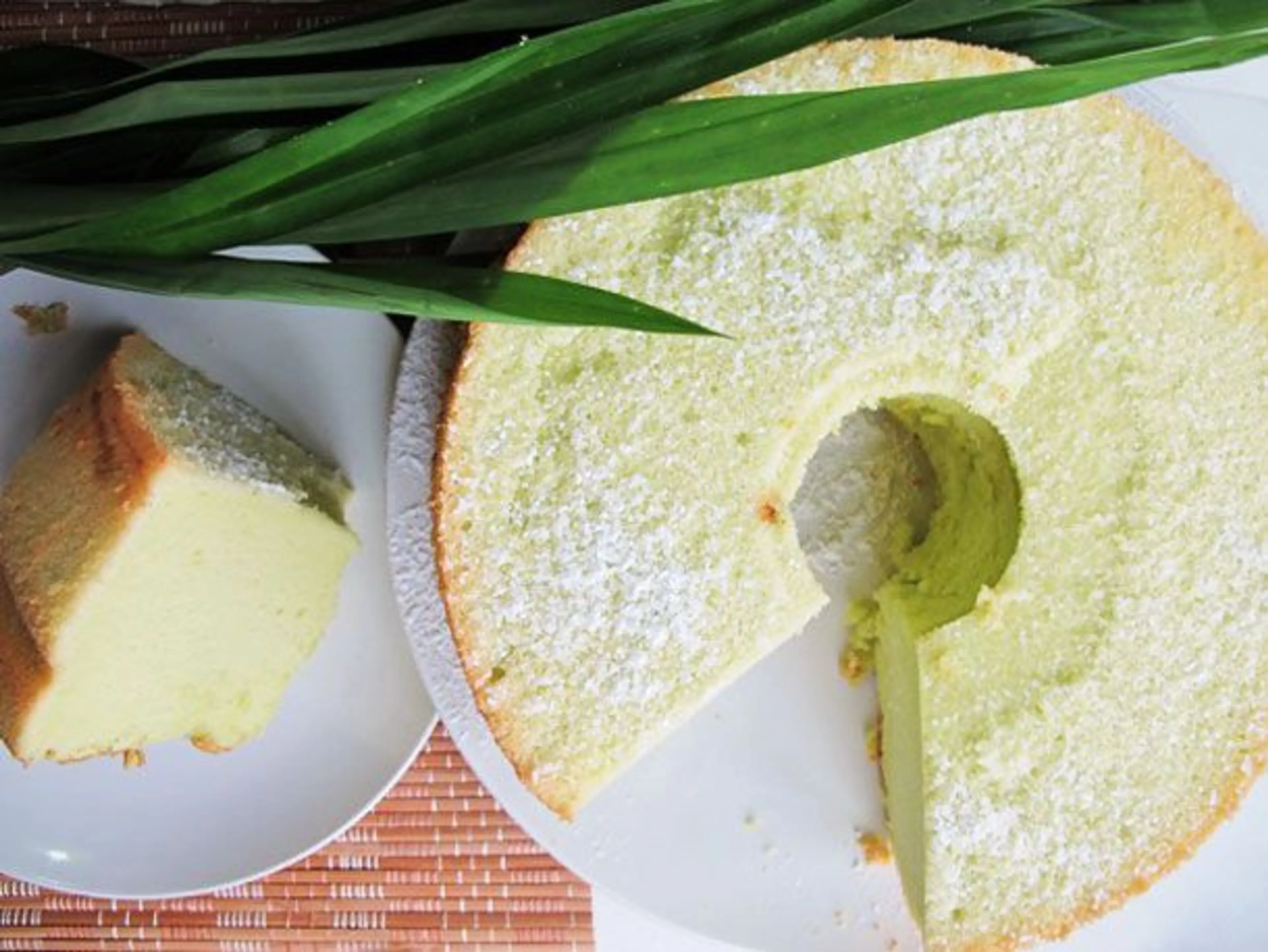 Pandan Chiffon Cake Recipe