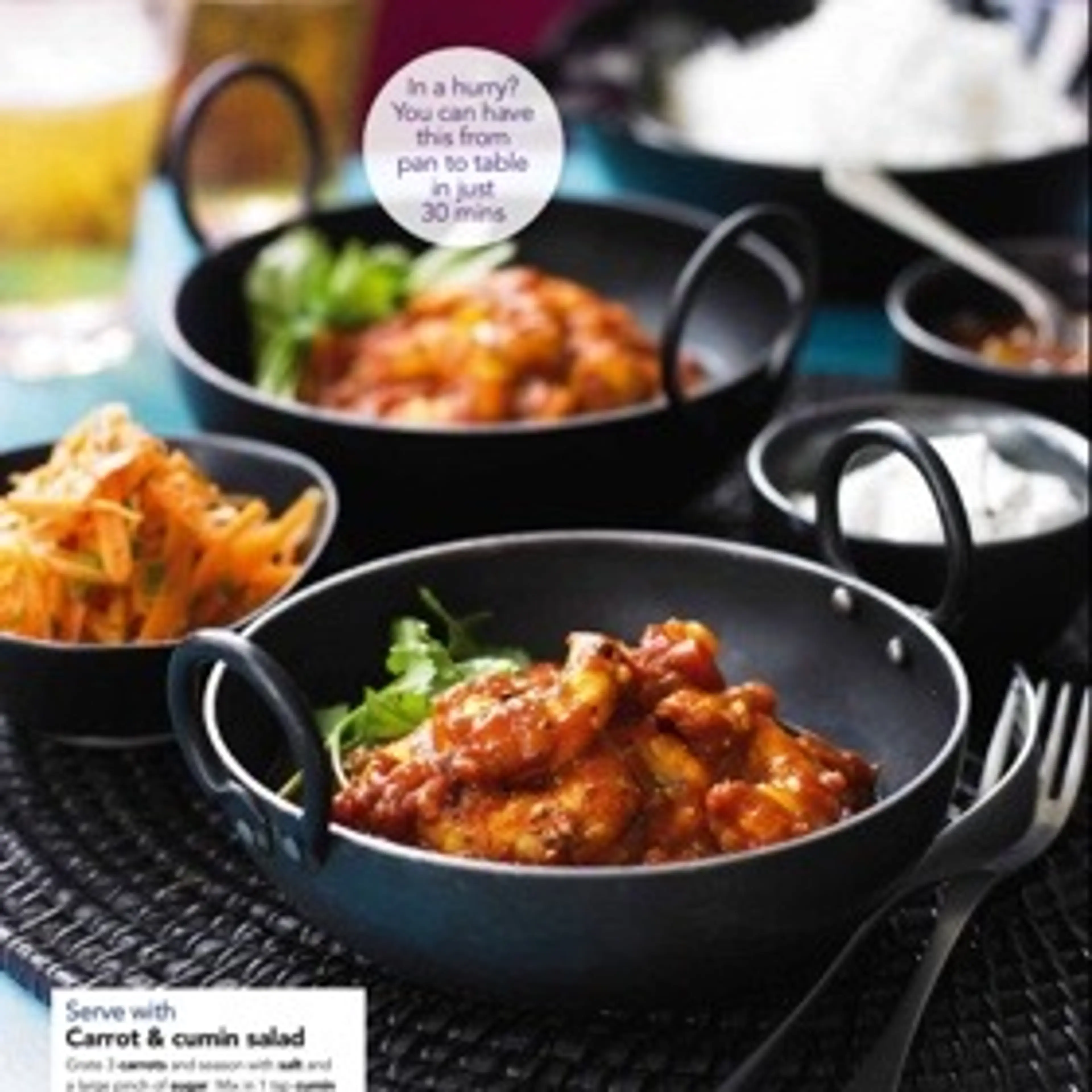One-pan prawn & tomato curry