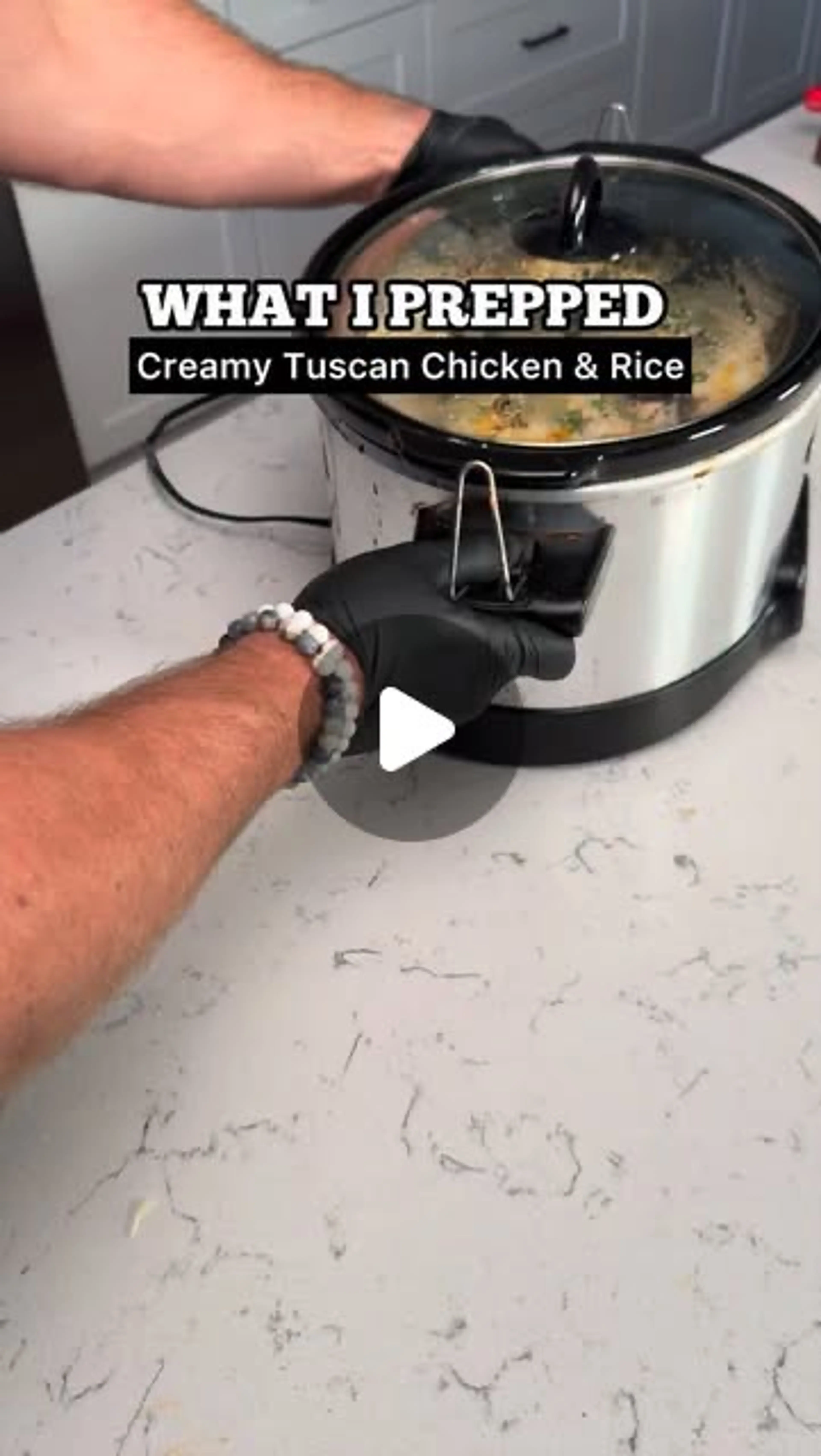 Creamy Tuscan Chicken & Rice