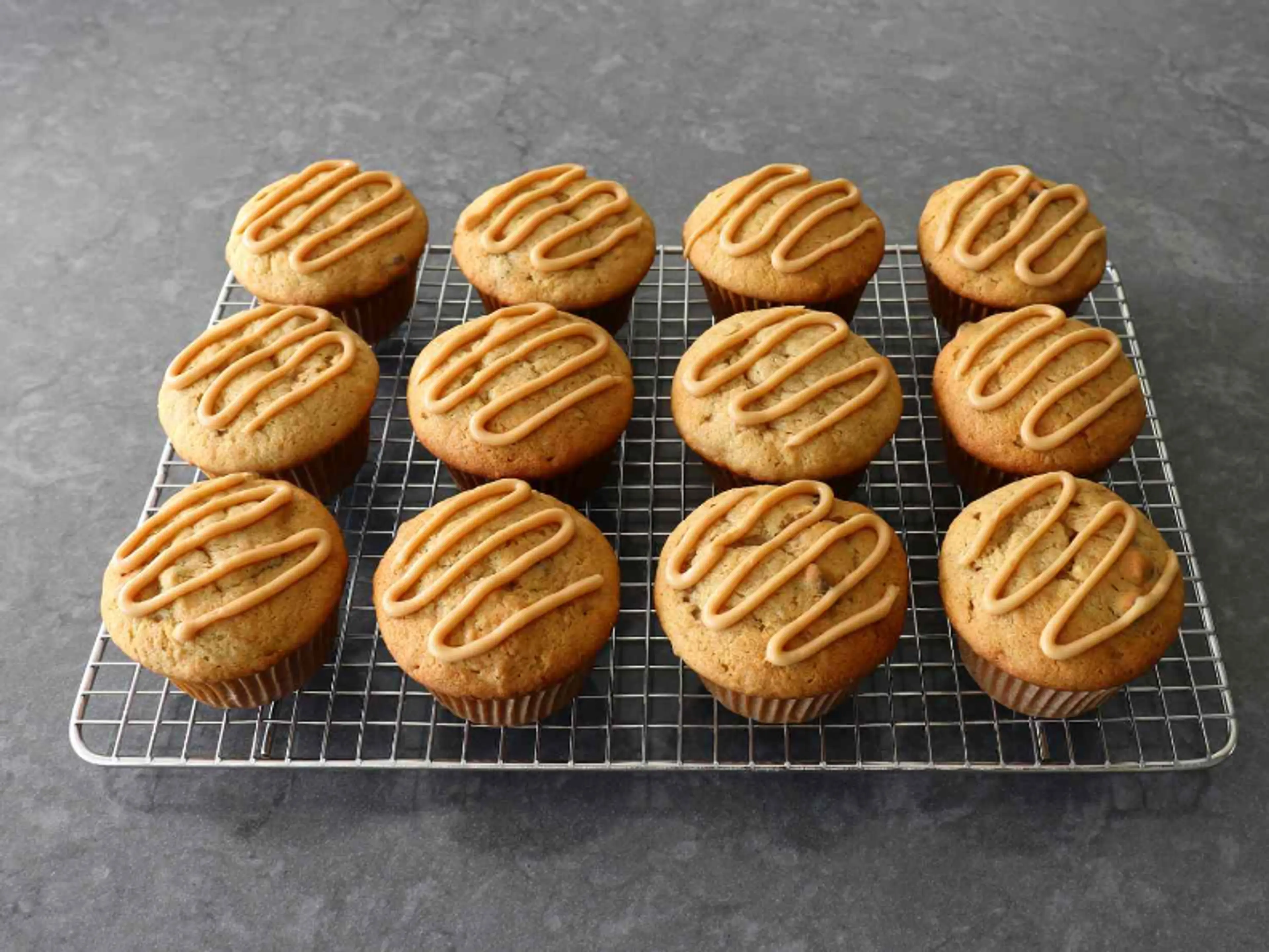 Peanut Butter Banana Muffins