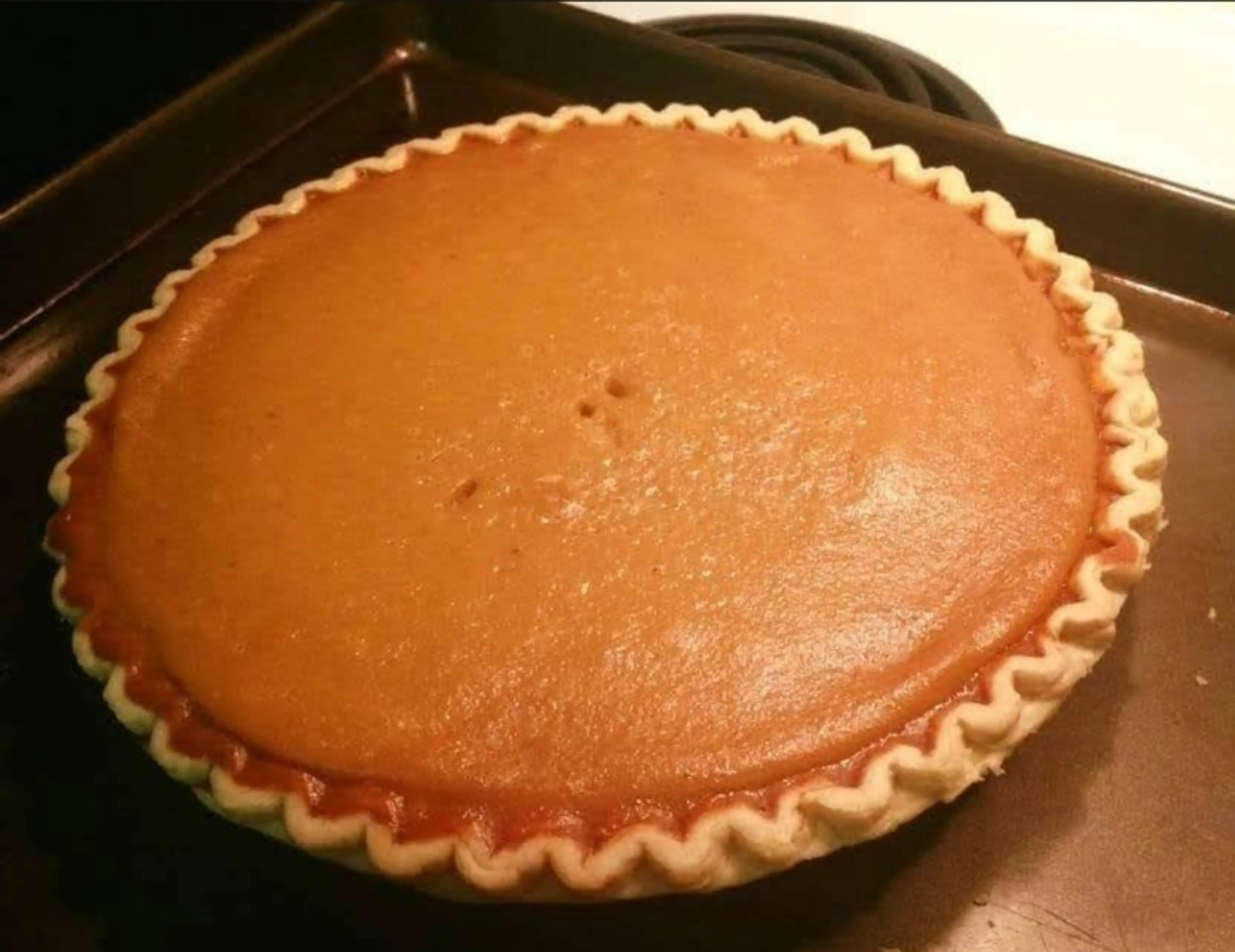 Victoria Hands Pumpkin Pie