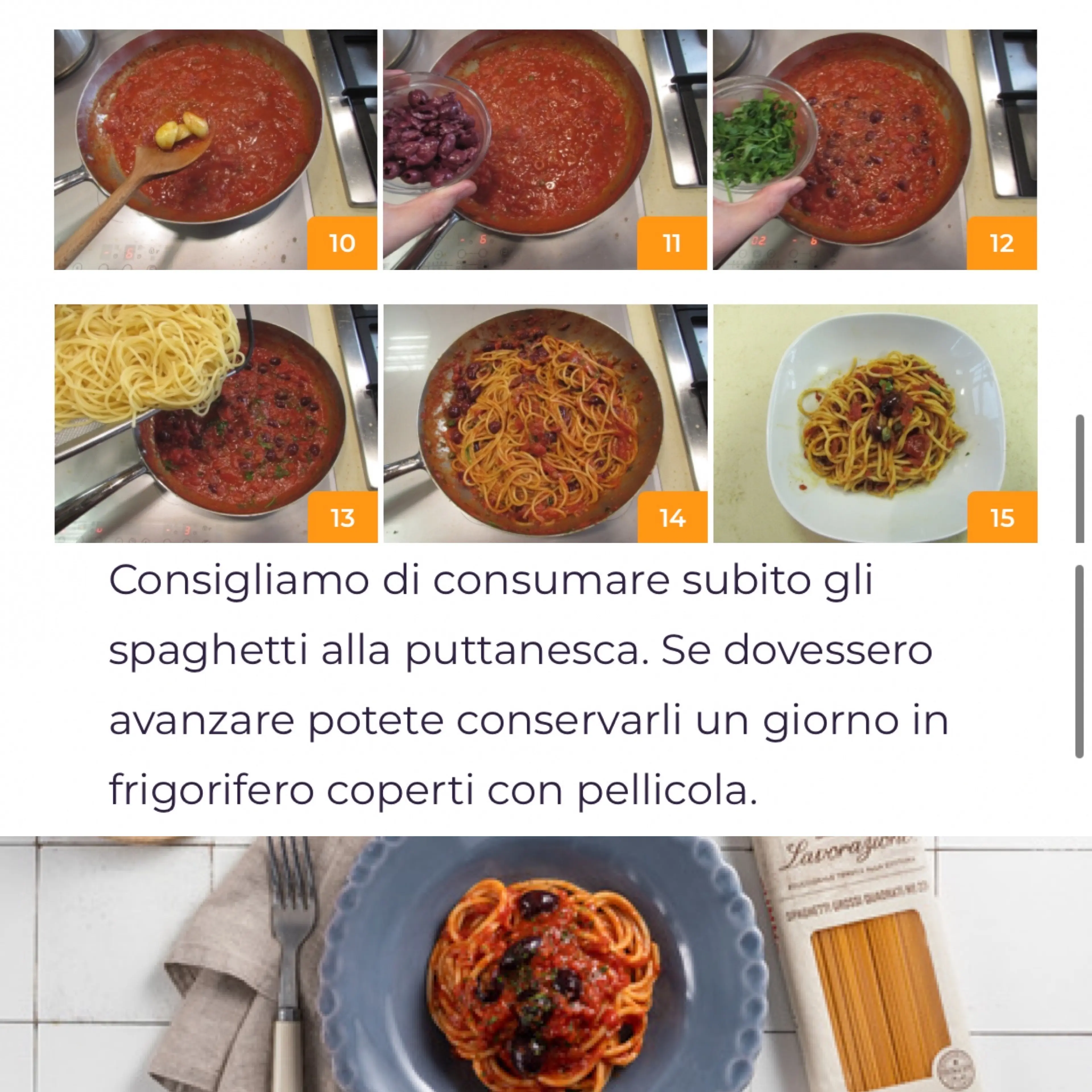Spaghetti alla puttanesca