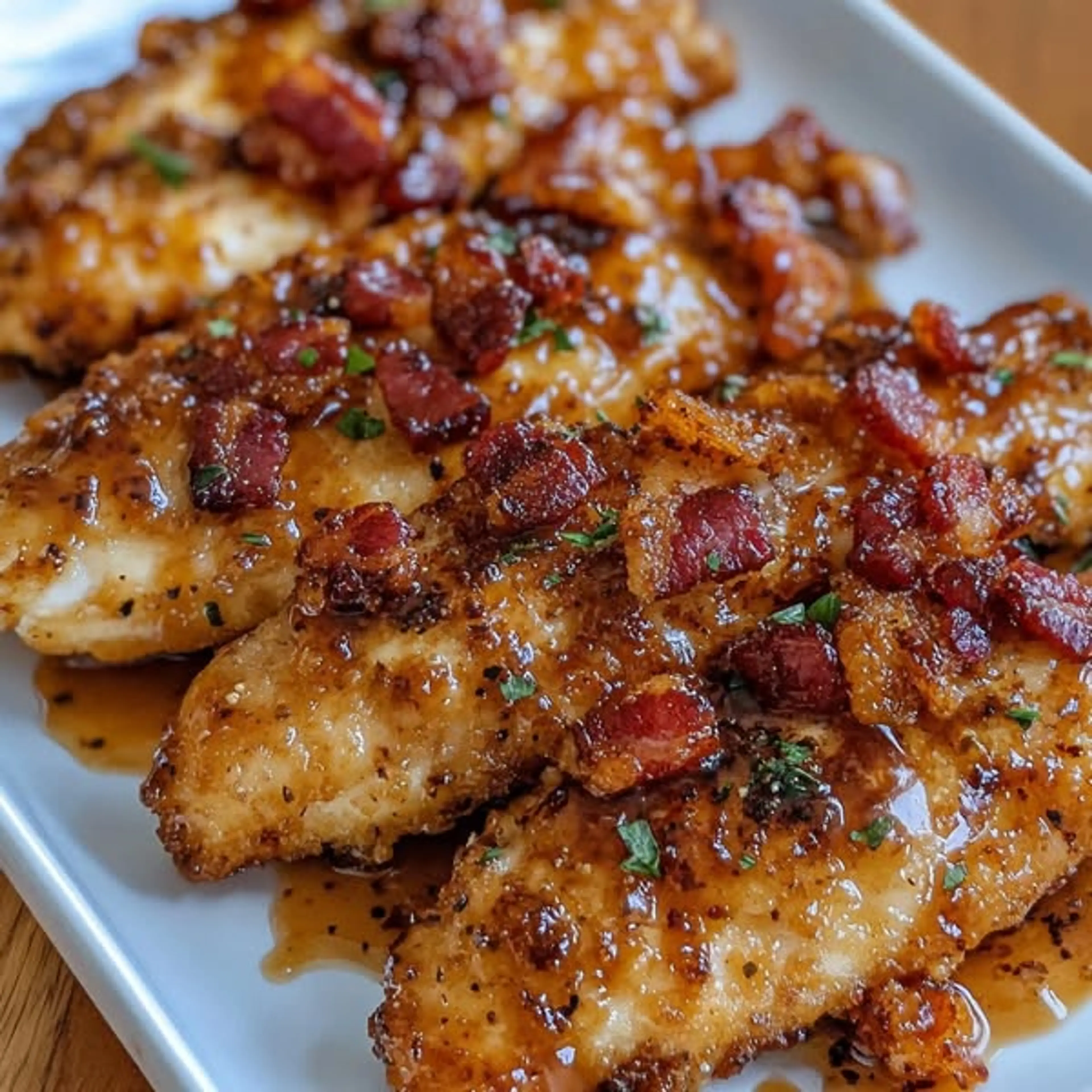 Honey Garlic Bacon Chicken